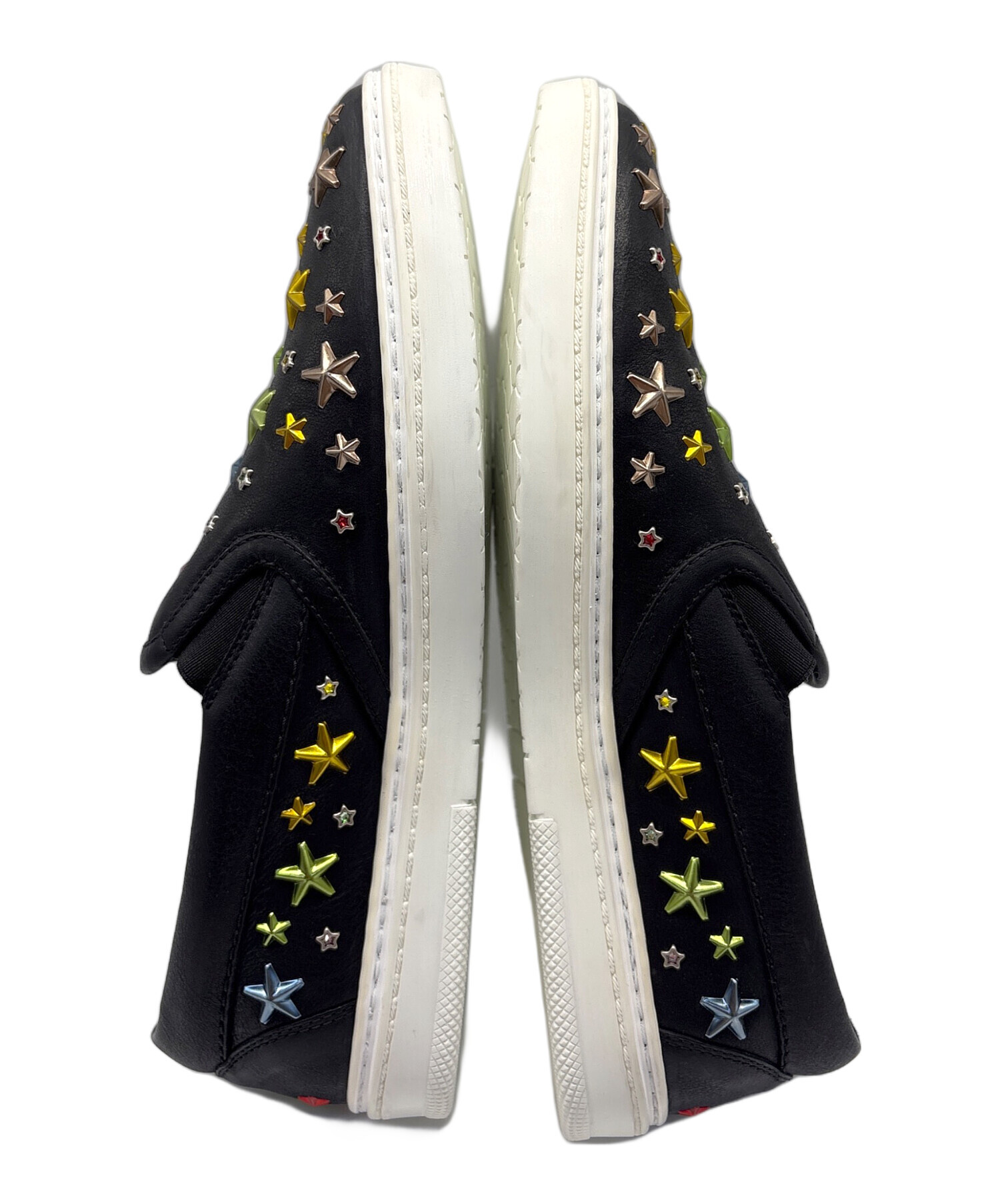 中古・古着通販】JIMMY CHOO (ジミーチュウ) スリッポン ブラック