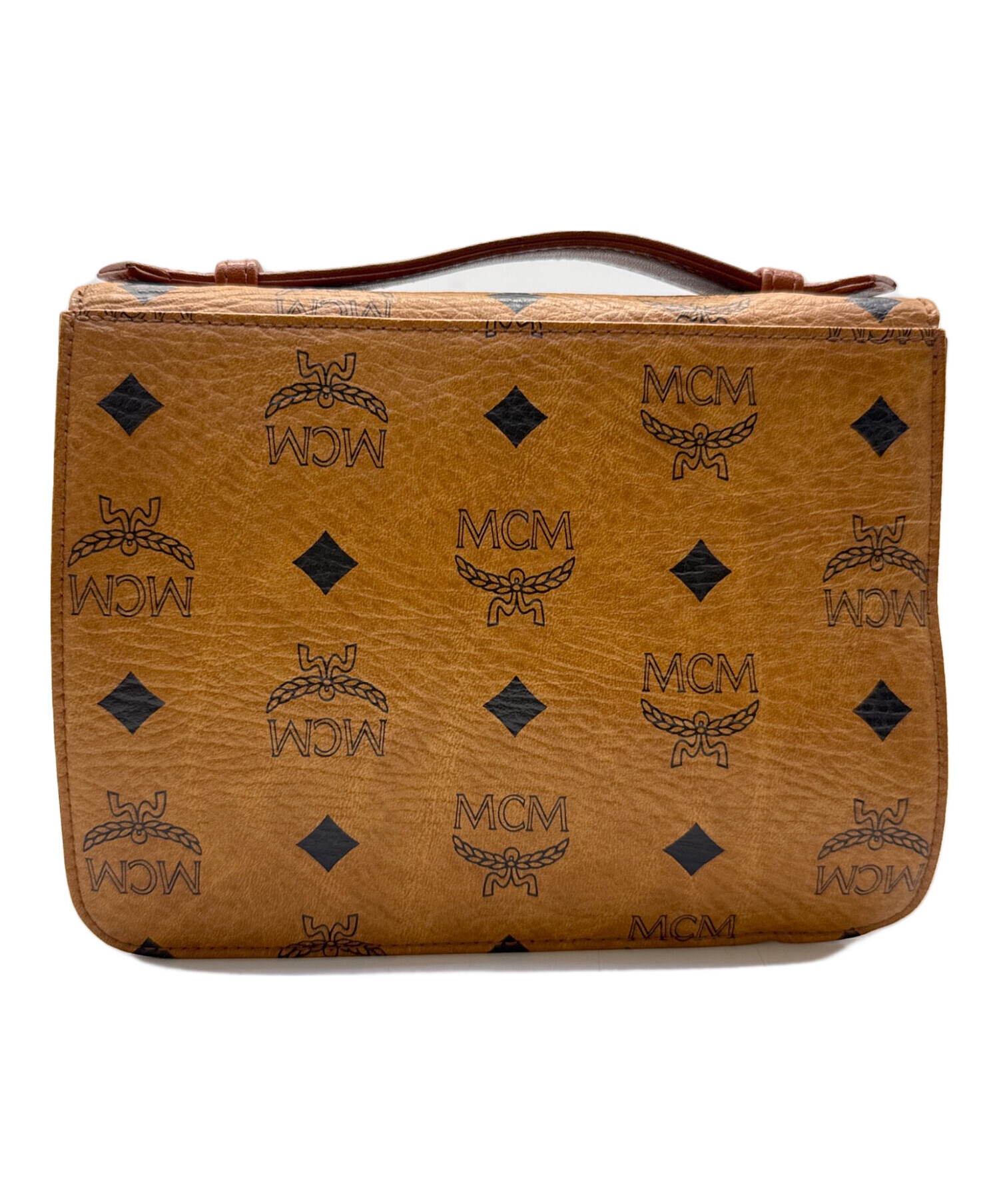 中古・古着通販】MCM (エムシーエム) 2WAYミニバッグ ブラウン 
