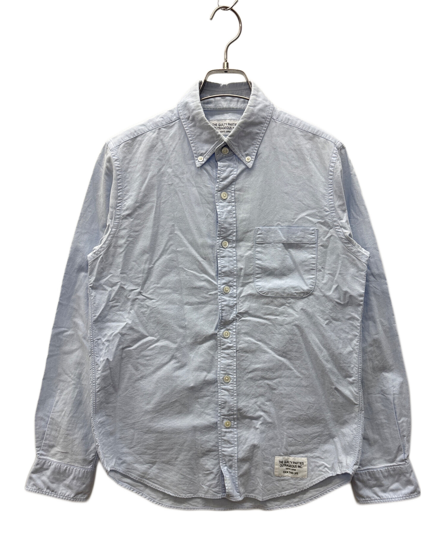 中古・古着通販】WACKO MARIA (ワコマリア) 長袖シャツ ライトブルー