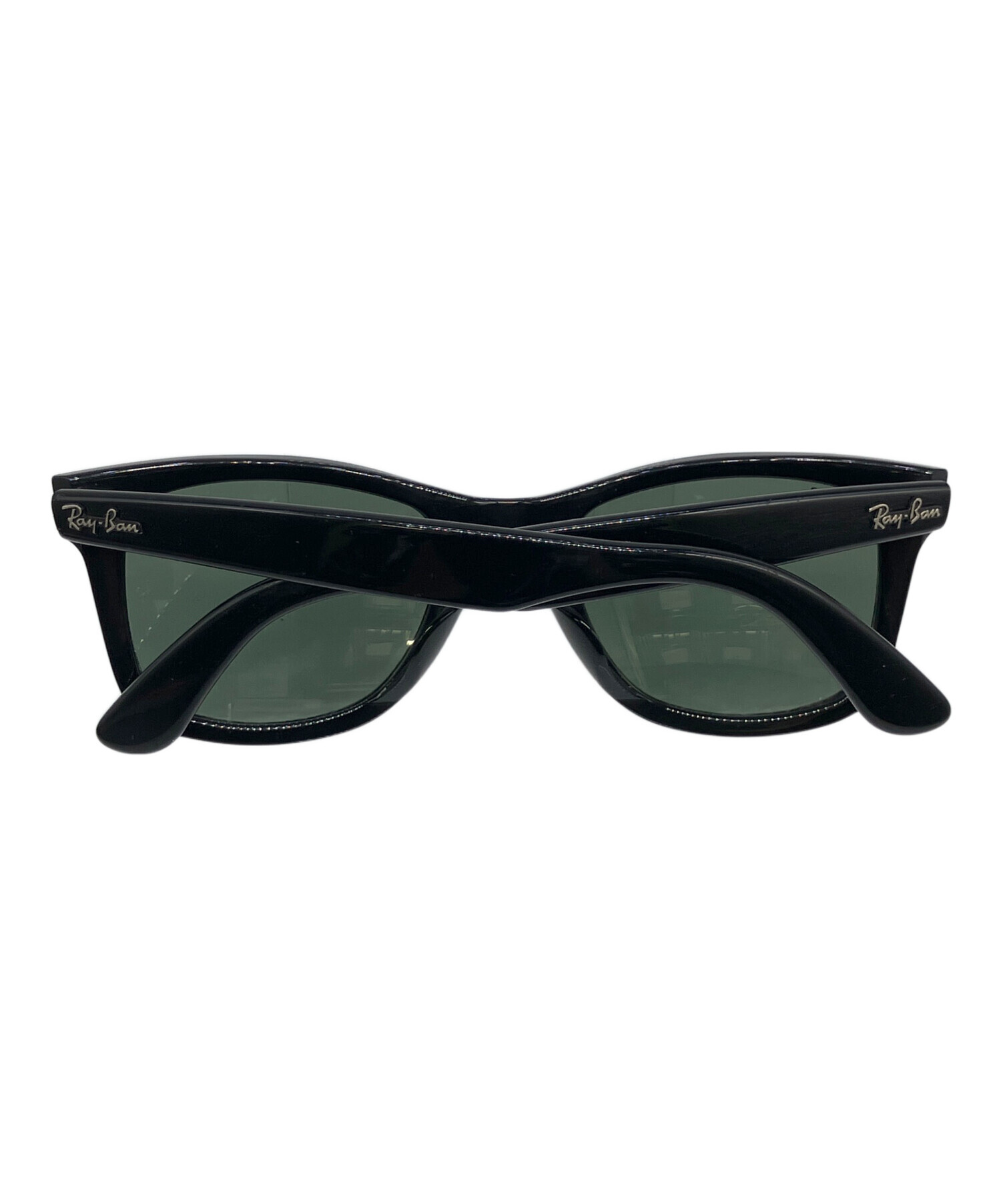 Ray-Ban WAYFARER サングラス ブラック80年代ビンテージ 美品 中古・古着通販】RAY-BAN (レイバン) サングラス ブラック｜ブランド