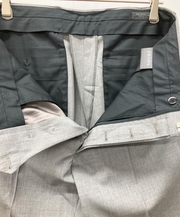 中古・古着通販】PRADA (プラダ) セットアップスーツ グレー サイズ