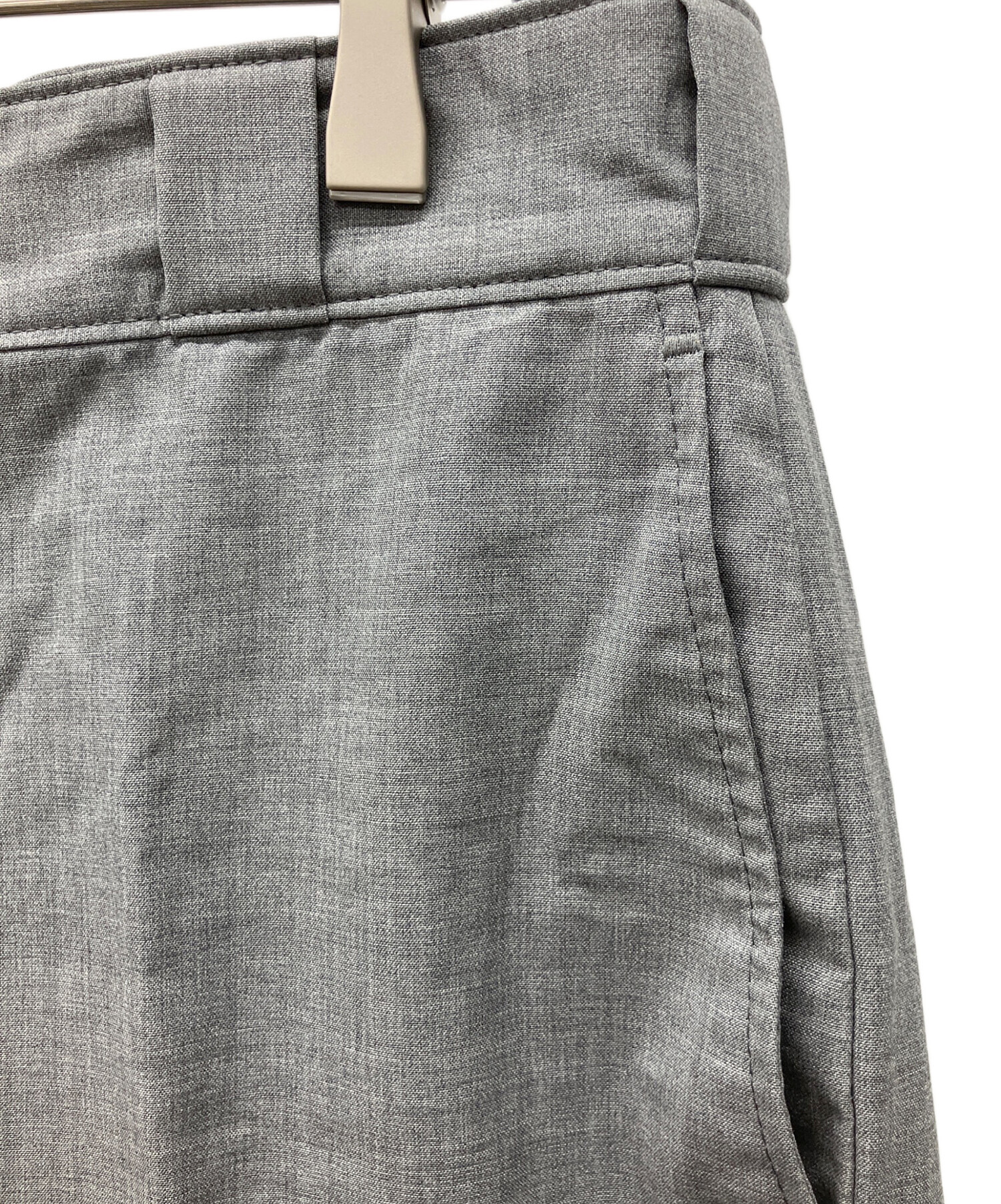 中古・古着通販】PRADA (プラダ) スラックス グレー サイズ:48