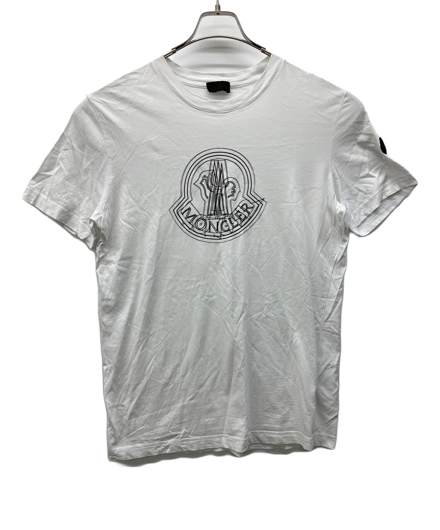 中古・古着通販】MONCLER (モンクレール) 半袖カットソー ホワイト