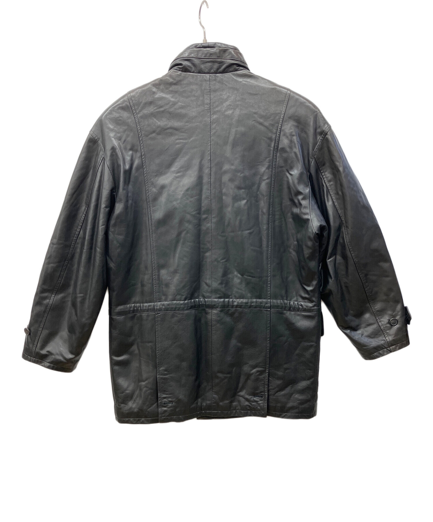 seraphin レザージャケット　48 中古・古着通販】SERAPHIN (セラフィン) レザージャケット ブラック