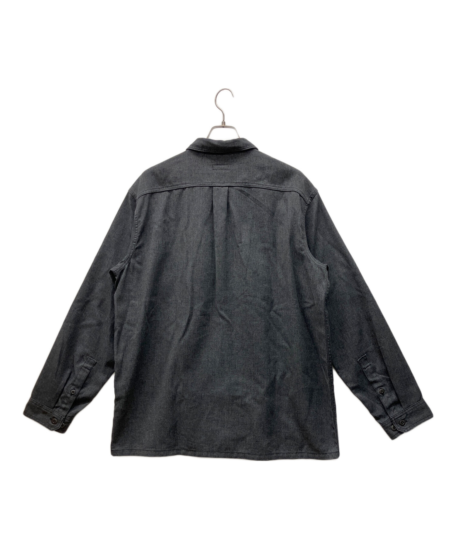 中古・古着通販】Patagonia (パタゴニア) 長袖シャツ グレー サイズ:L