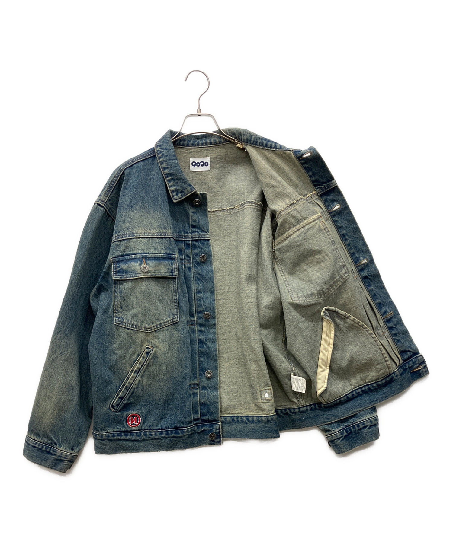 中古・古着通販】9090 (9090) デニムジャケット インディゴ サイズ:M 