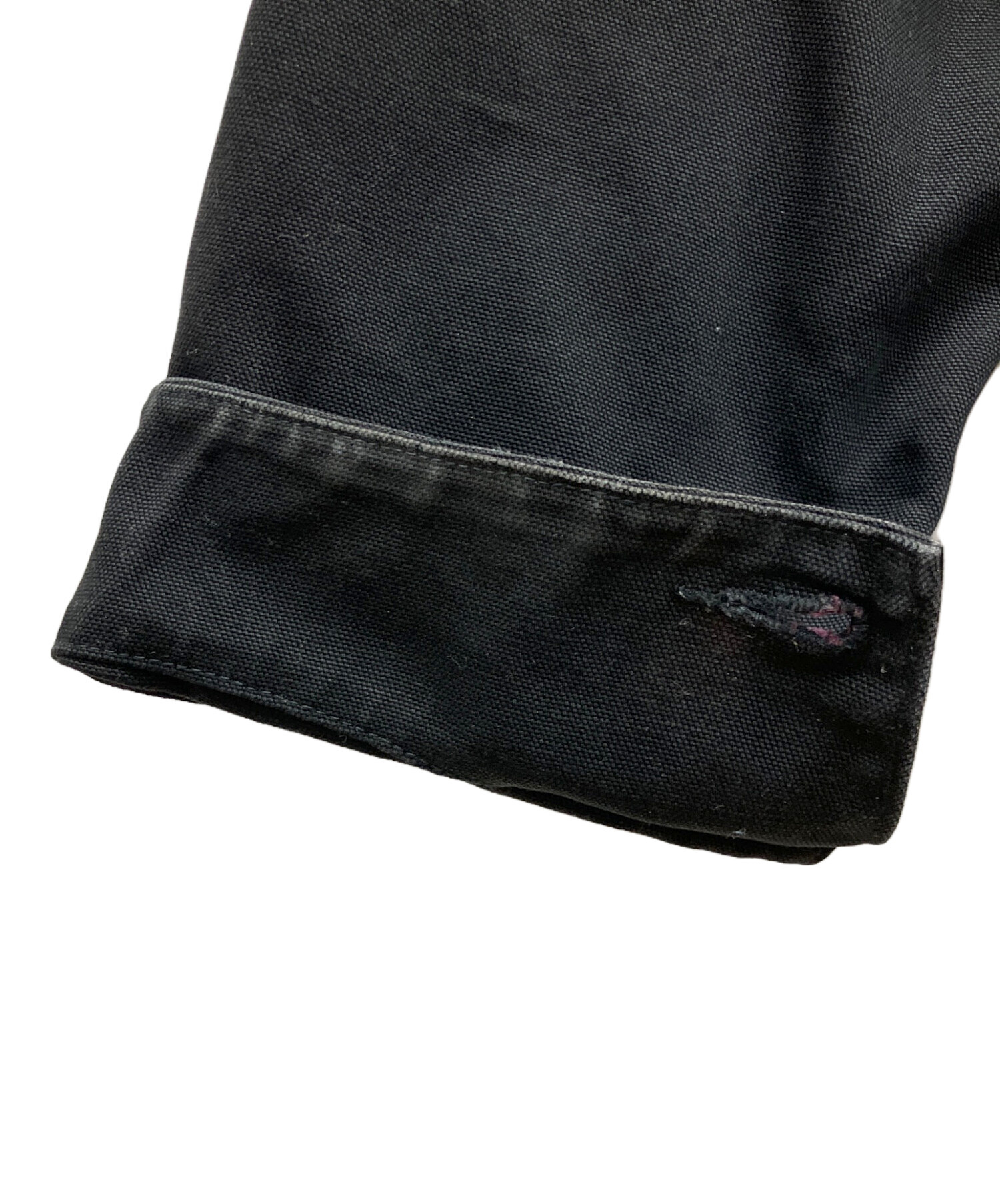 Carhartt カバーオール ブラック 42 中古・古着通販】CarHartt (カーハート) カバーオール ブラック サイズ