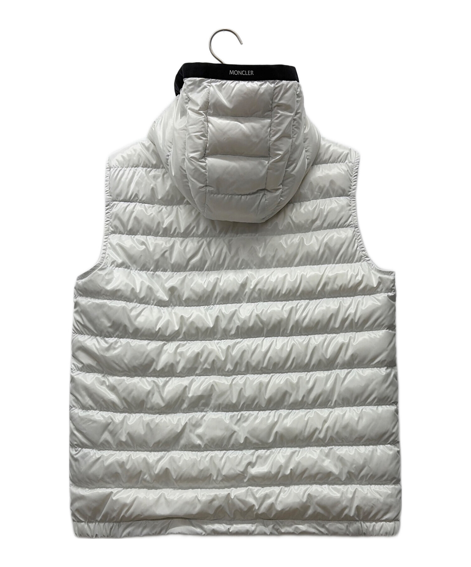 中古・古着通販】MONCLER (モンクレール) ダウンベスト ホワイト