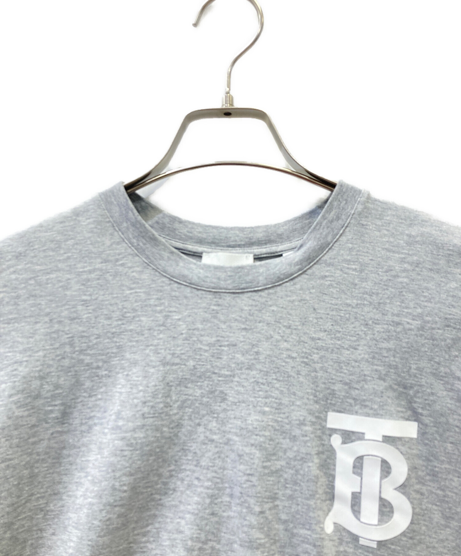 中古・古着通販】BURBERRY (バーバリー) 半袖Tシャツ グレー サイズ