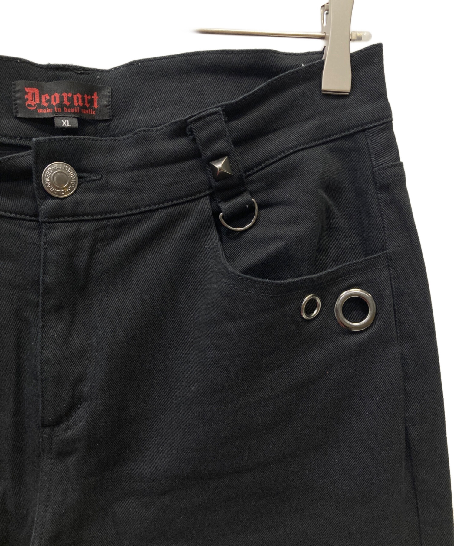 Deorart フレアパンツ 中古・古着通販】DEORART (ディオラート) PANTS ブラック サイズ:XL