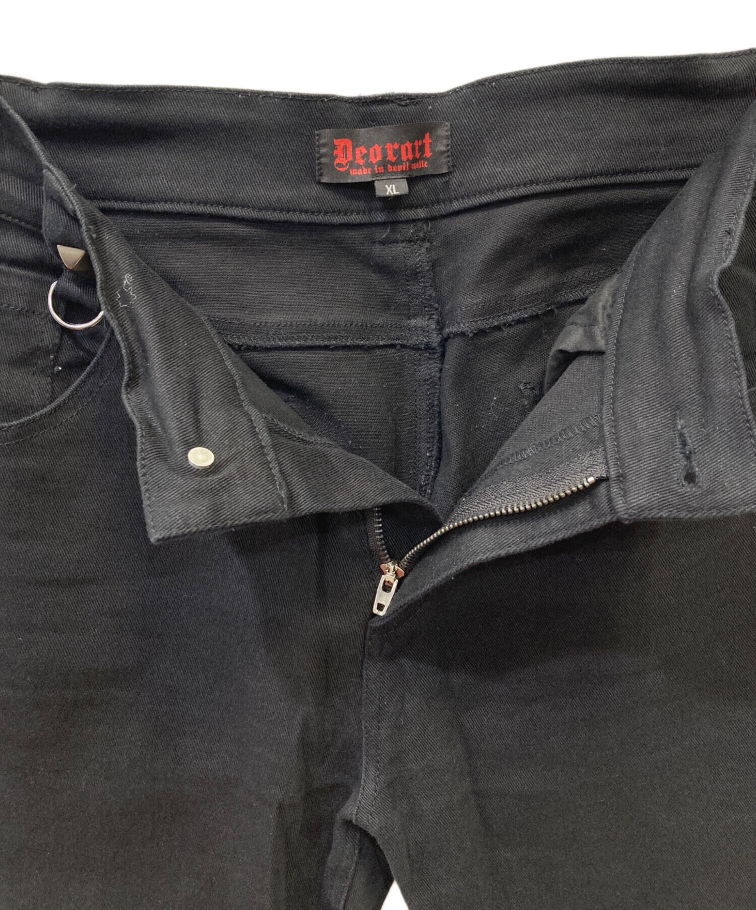 Deorart フレアパンツ 中古・古着通販】DEORART (ディオラート) PANTS ブラック サイズ:XL