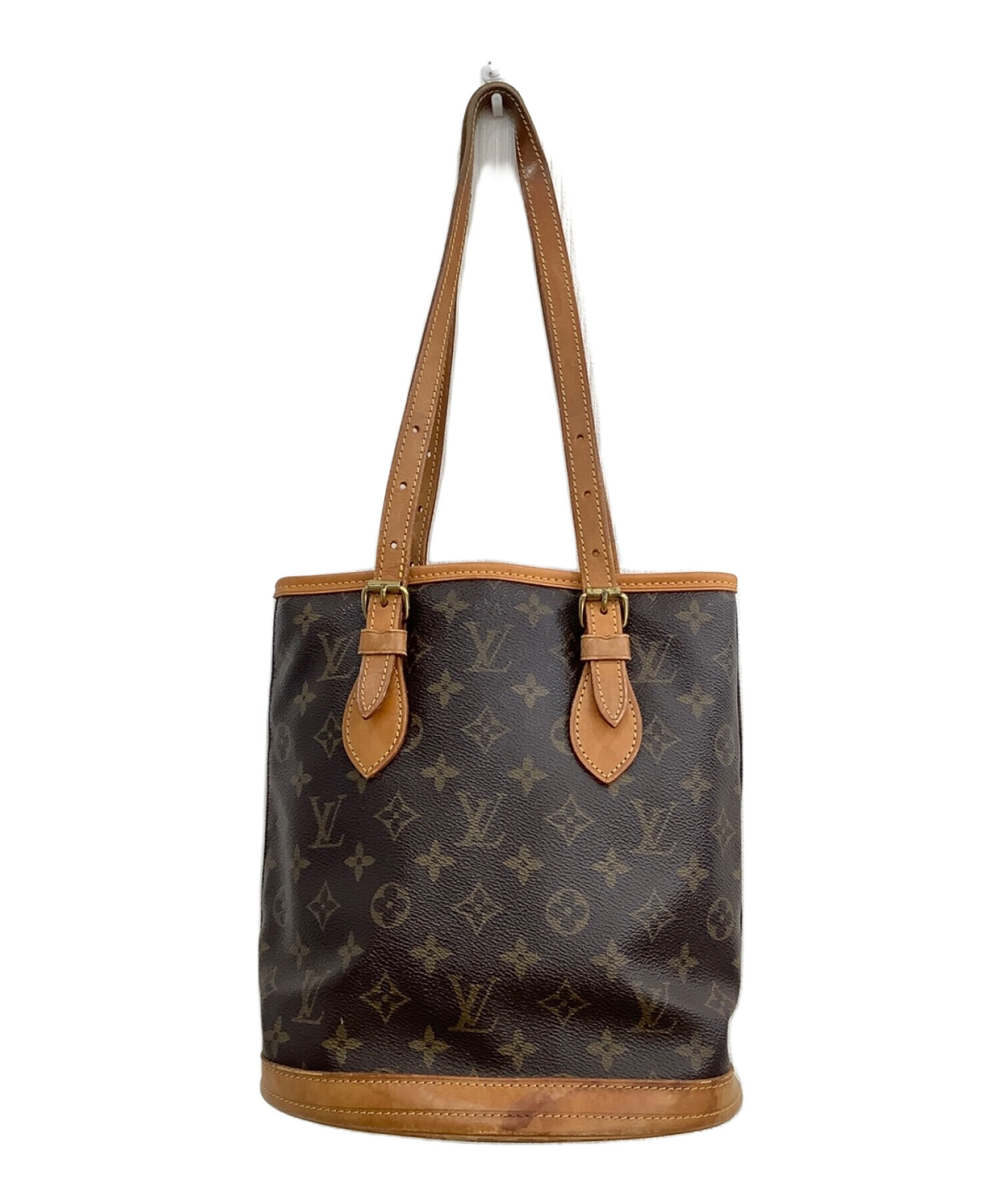中古・古着通販】LOUIS VUITTON (ルイ ヴィトン) バケットPM ブラウン  