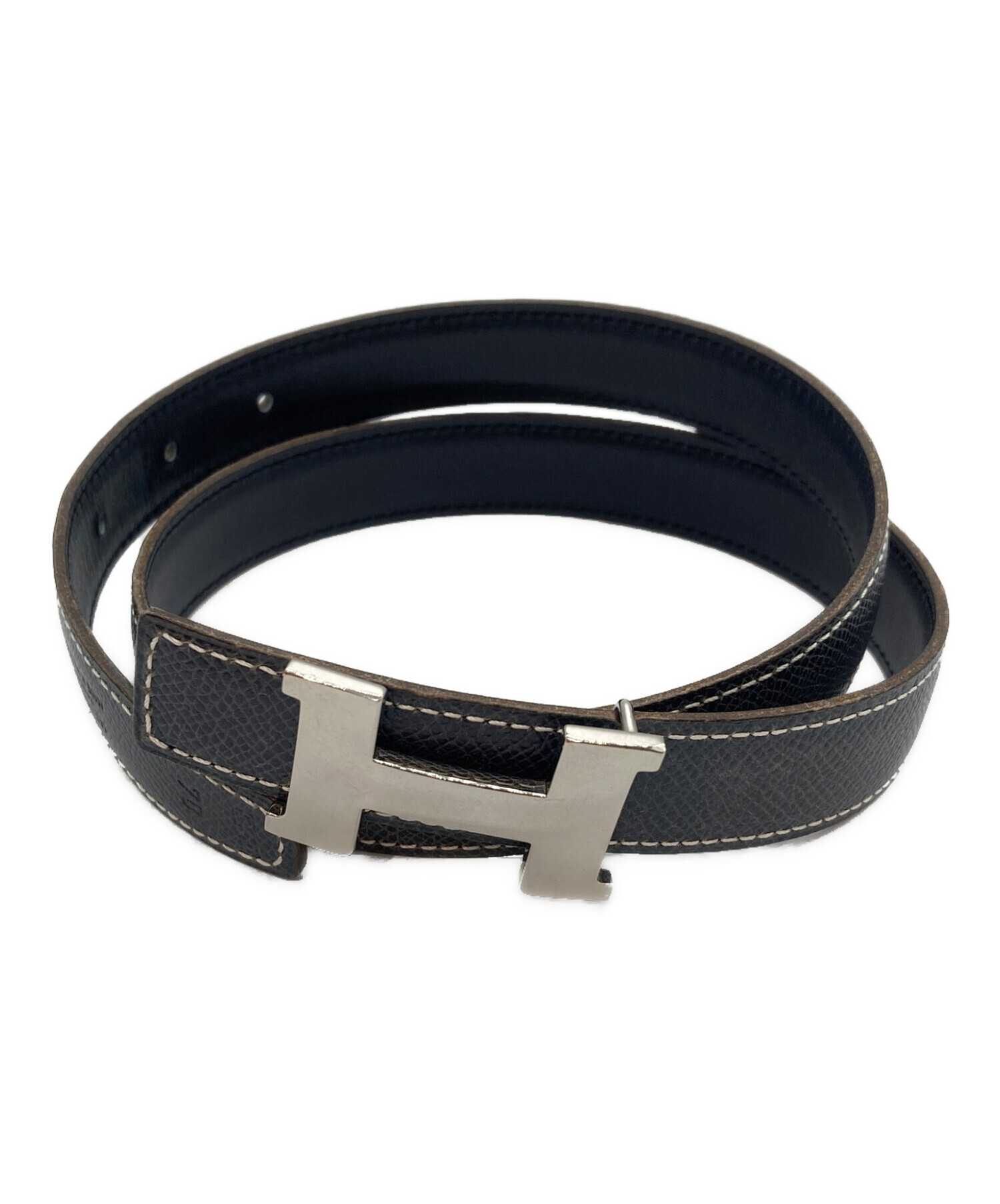 中古・古着通販】HERMES (エルメス) コンスタンスベルト ネイビー 