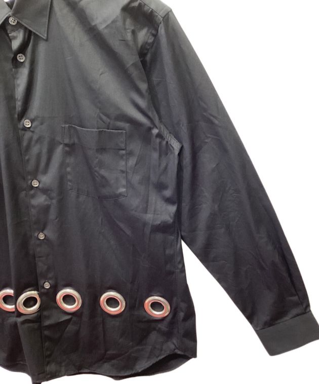 COMME des GARCONS　サイドスリットシアーロングTEE　マスタード 中古・古着通販】COMME des GARCONS SHIRT (コムデギャルソン