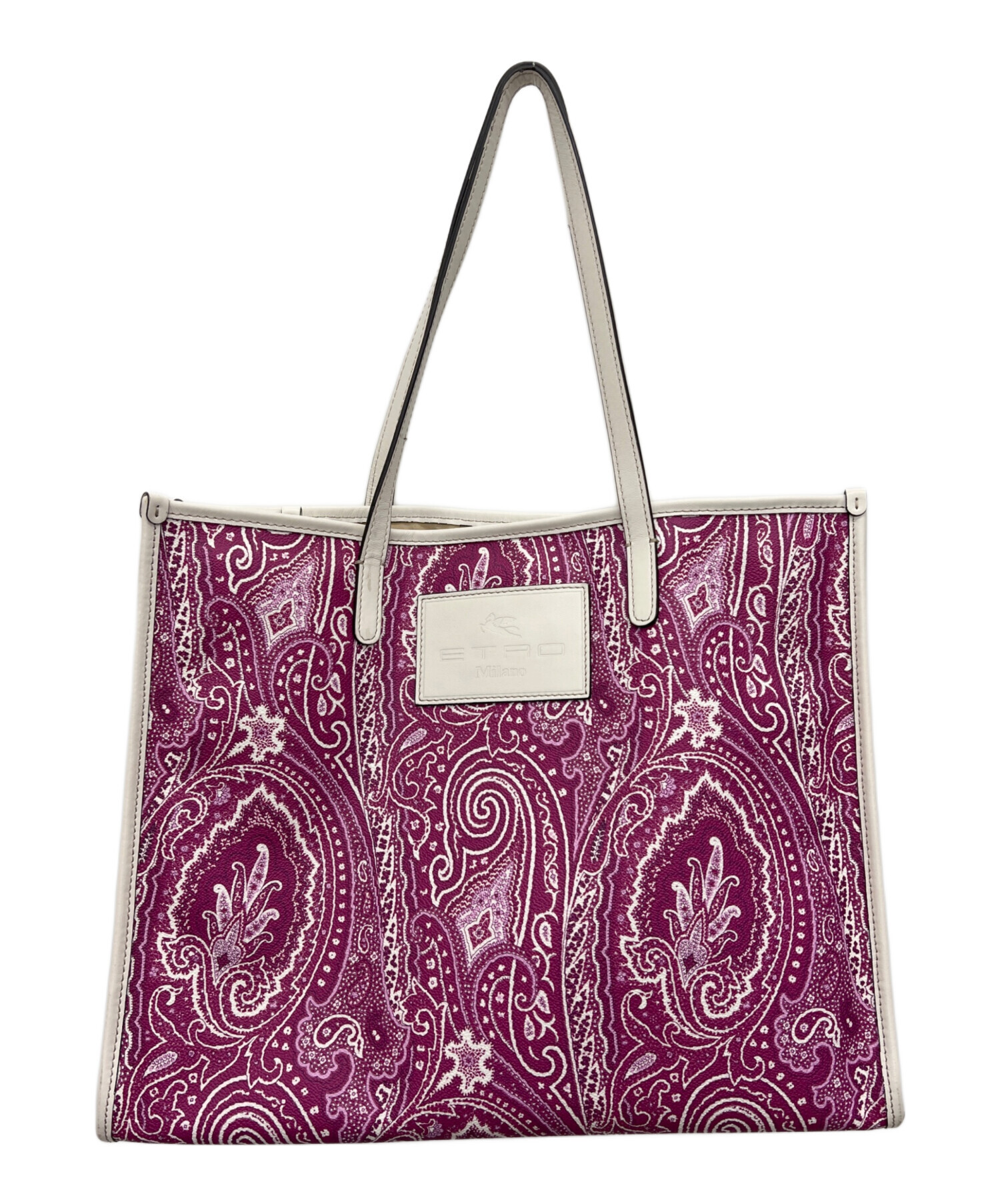 中古・古着通販】ETRO (エトロ) ペイズリー柄トートバッグ マルチ