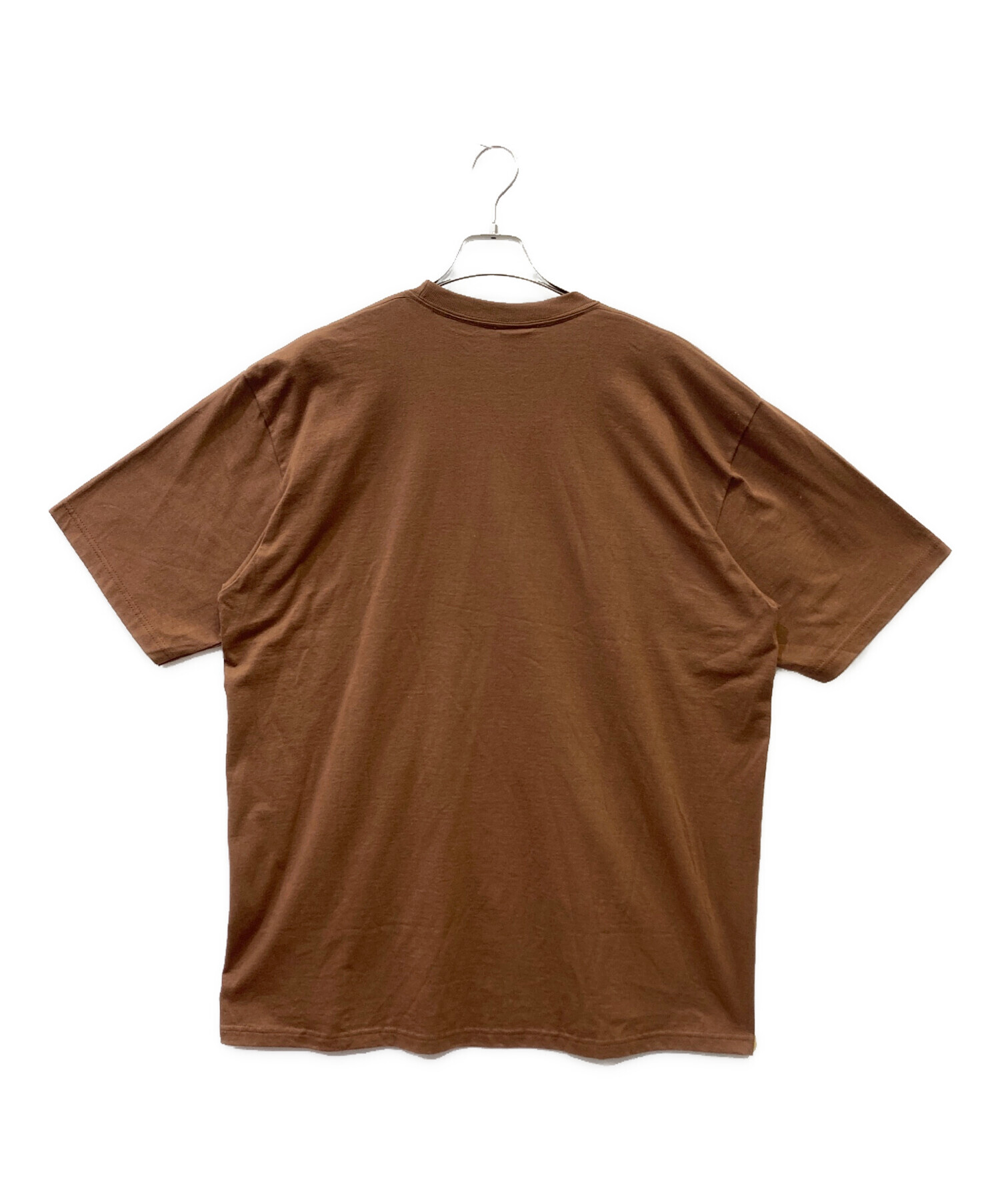 中古・古着通販】SUPREME (シュプリーム) 半袖Tシャツ ブラウン サイズ