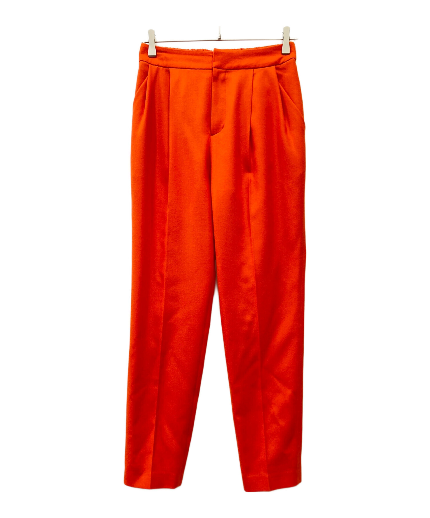 中古・古着通販】ADORE (アドーア) ウールサキソニーパンツ オレンジ