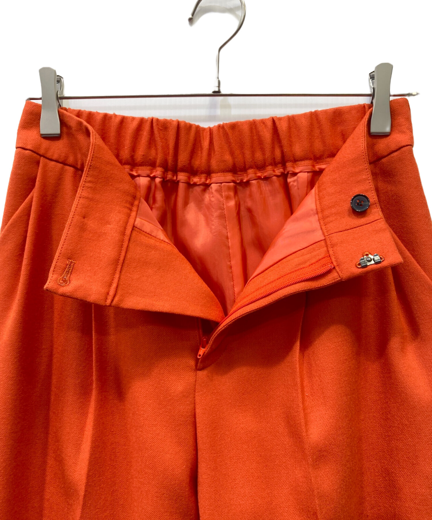 中古・古着通販】ADORE (アドーア) ウールサキソニーパンツ オレンジ