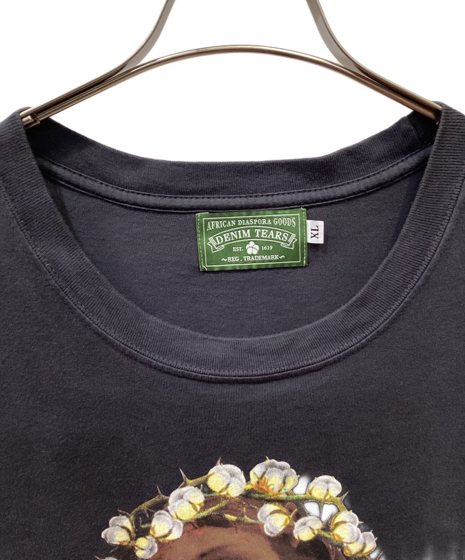 中古・古着通販】Denim Tears (デニムティアーズ) Tシャツ グレー