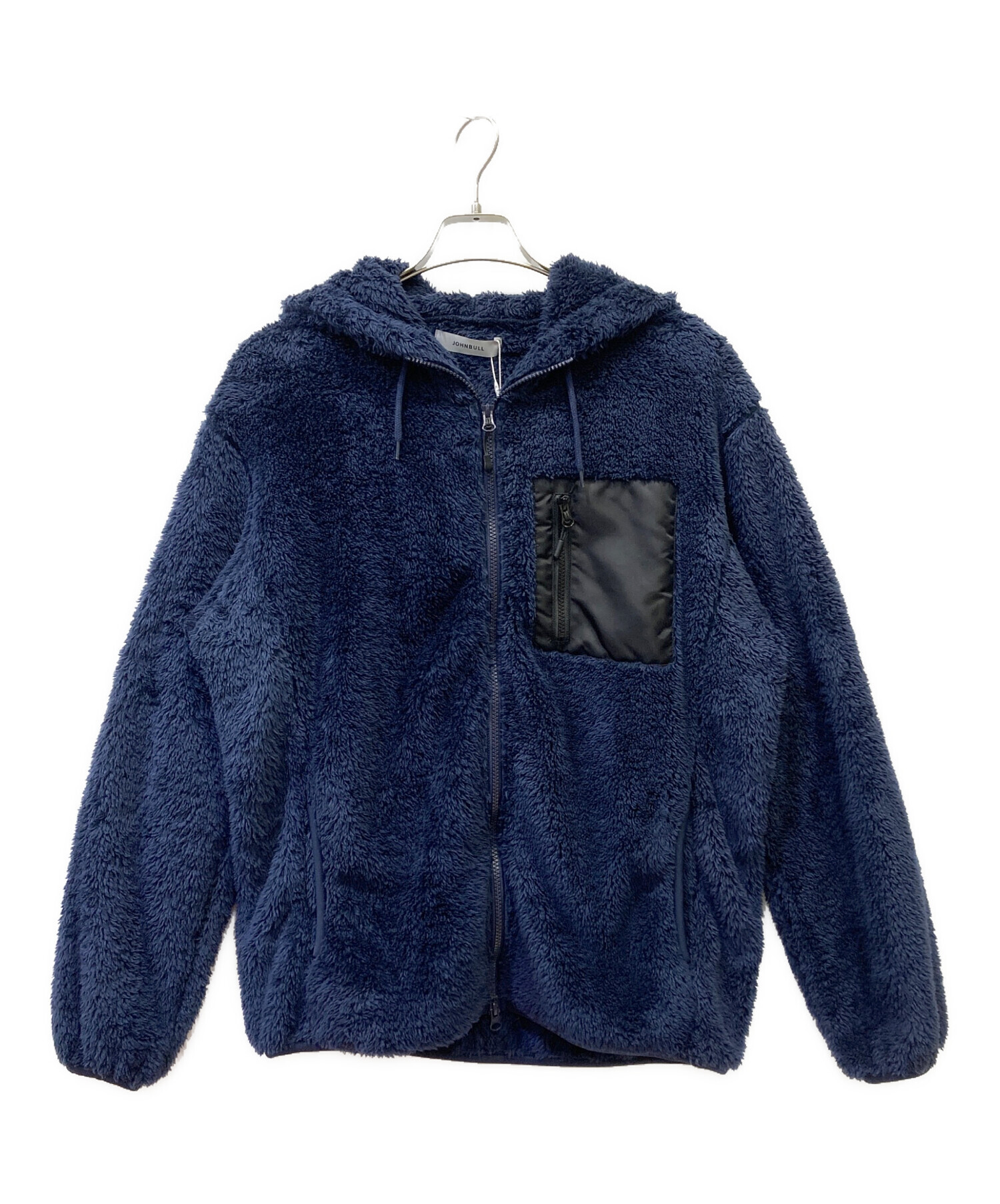 新品】 JOHNBULL フリースジャケット ネイビー F ボア ユニセックス 