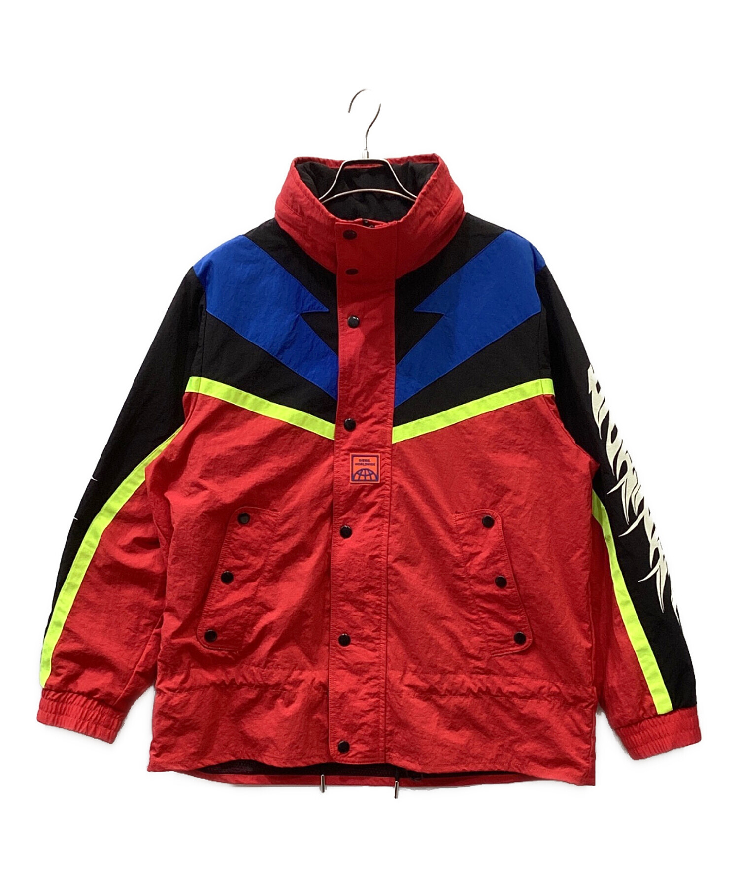 DIESEL｜ディーゼル RED TAG J-WARRETT-LOGO-LOGO jacket ロゴ