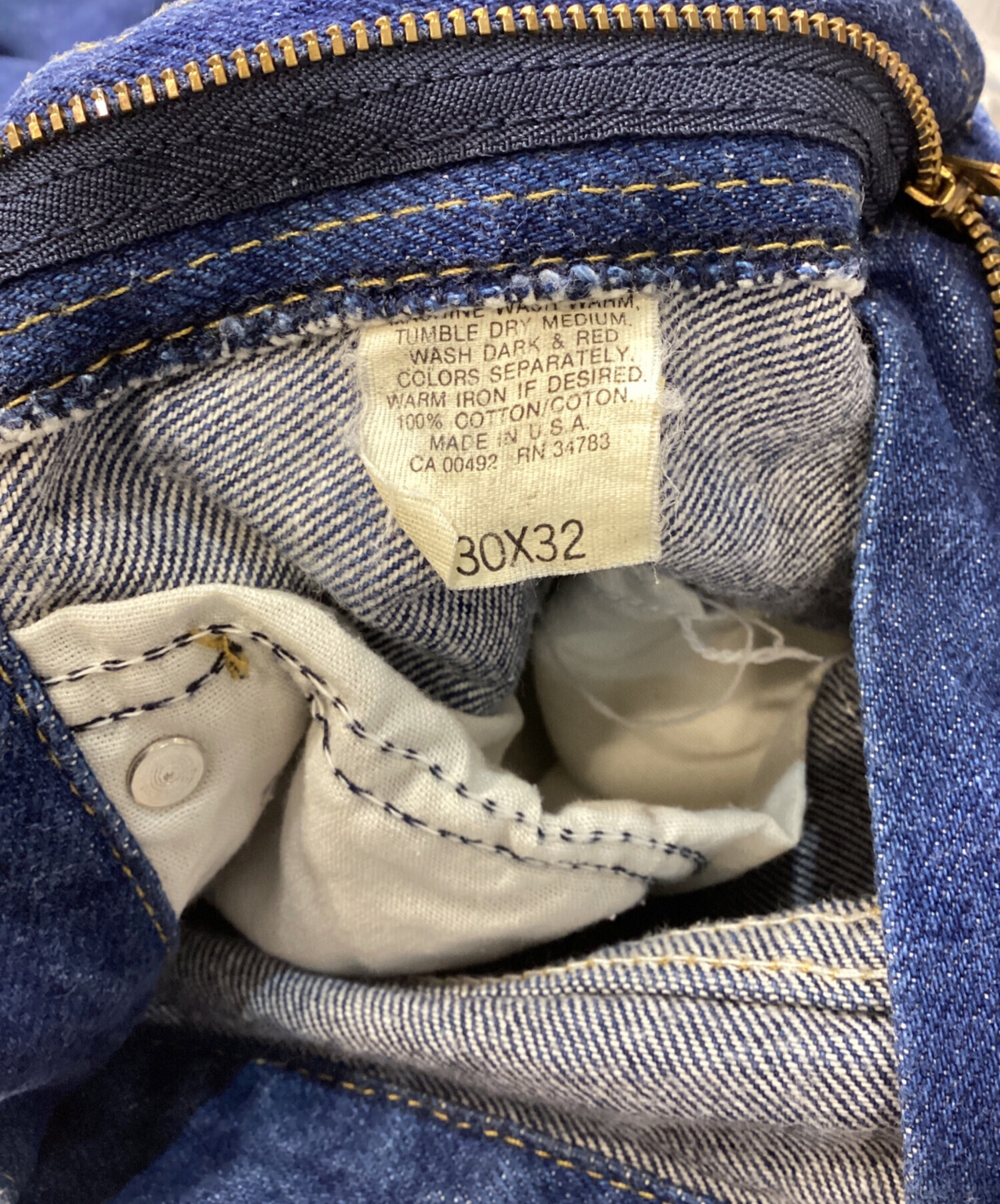 中古・古着通販】LEE (リー) 91年製 202-0341 フレアデニム インディゴ