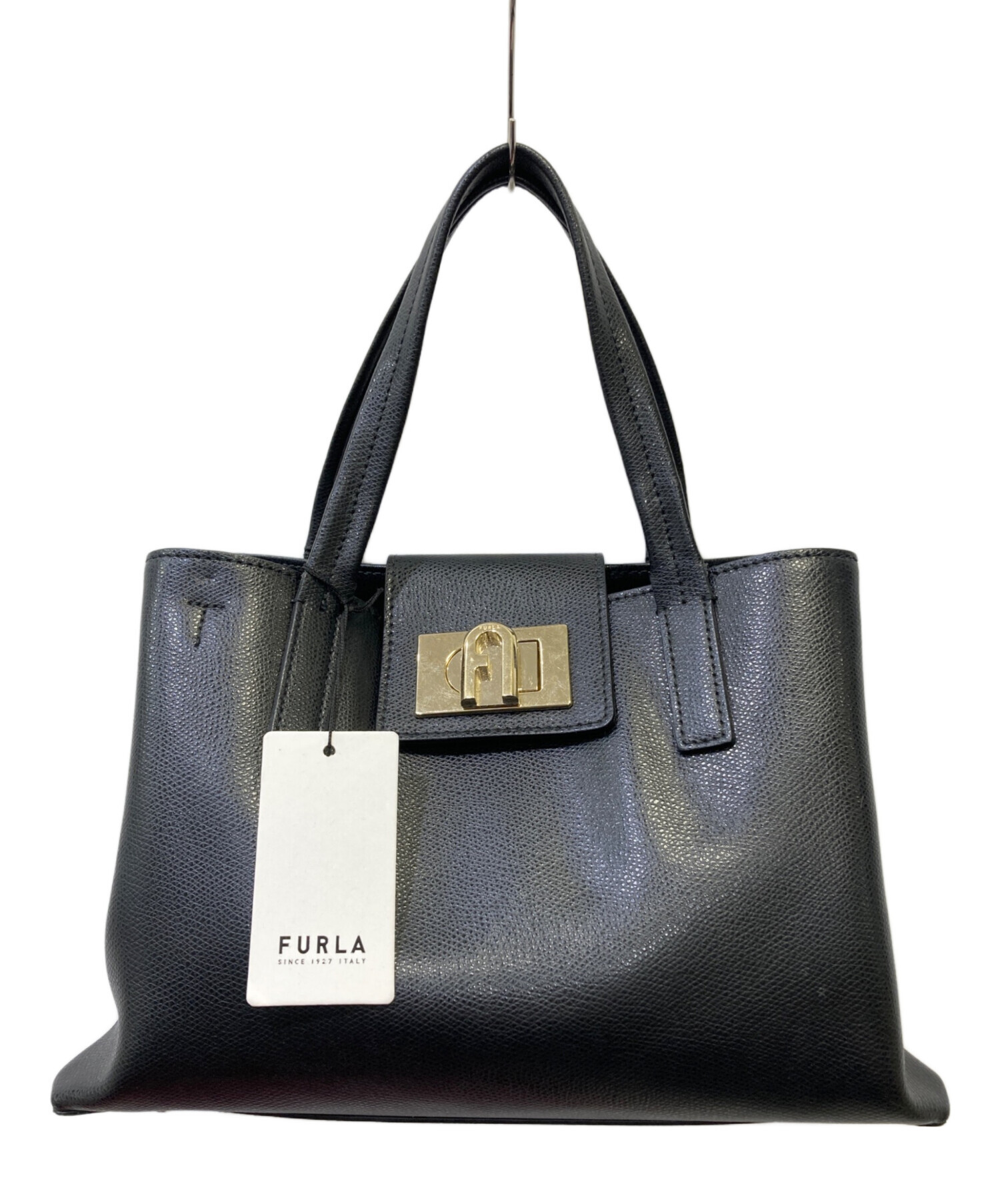 中古・古着通販】FURLA (フルラ) 2WAYバッグ ブラック 未使用品 