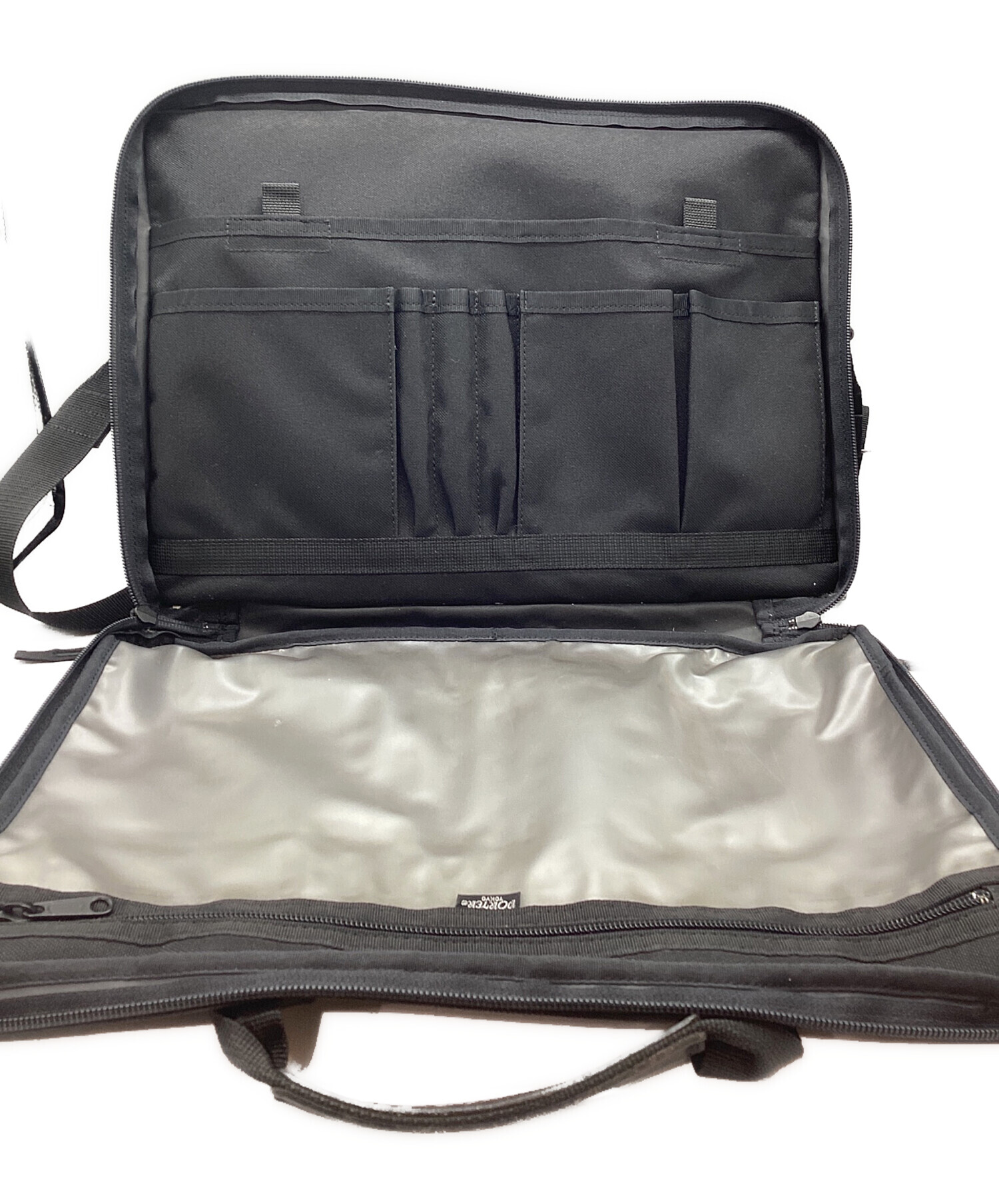 中古・古着通販】PORTER (ポーター) ブリーフケース ブラック