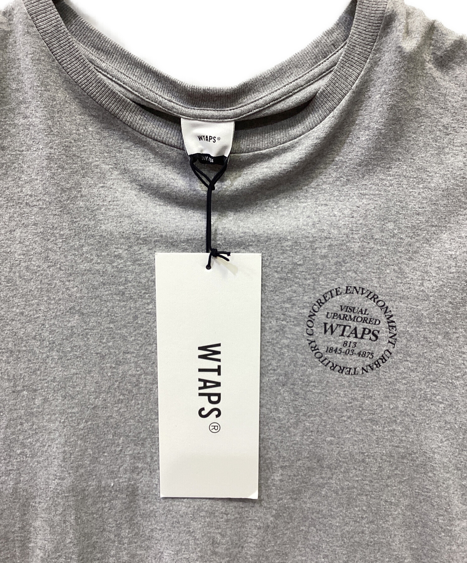 中古・古着通販】WTAPS (ダブルタップス) 長袖カットソー グレー 