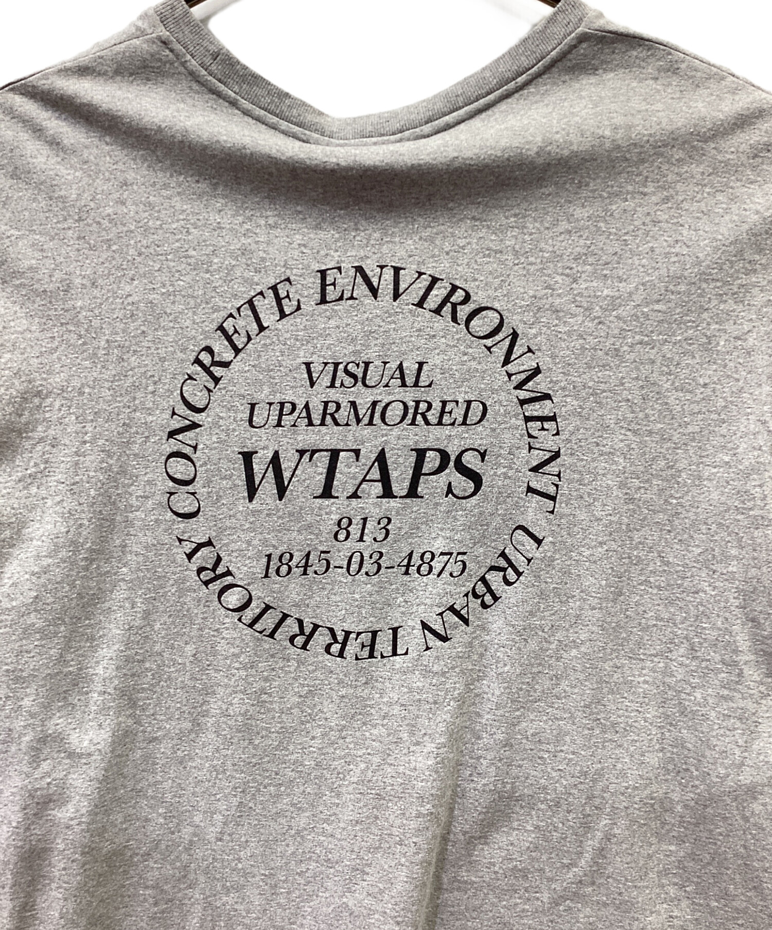 中古・古着通販】WTAPS (ダブルタップス) 長袖カットソー グレー 