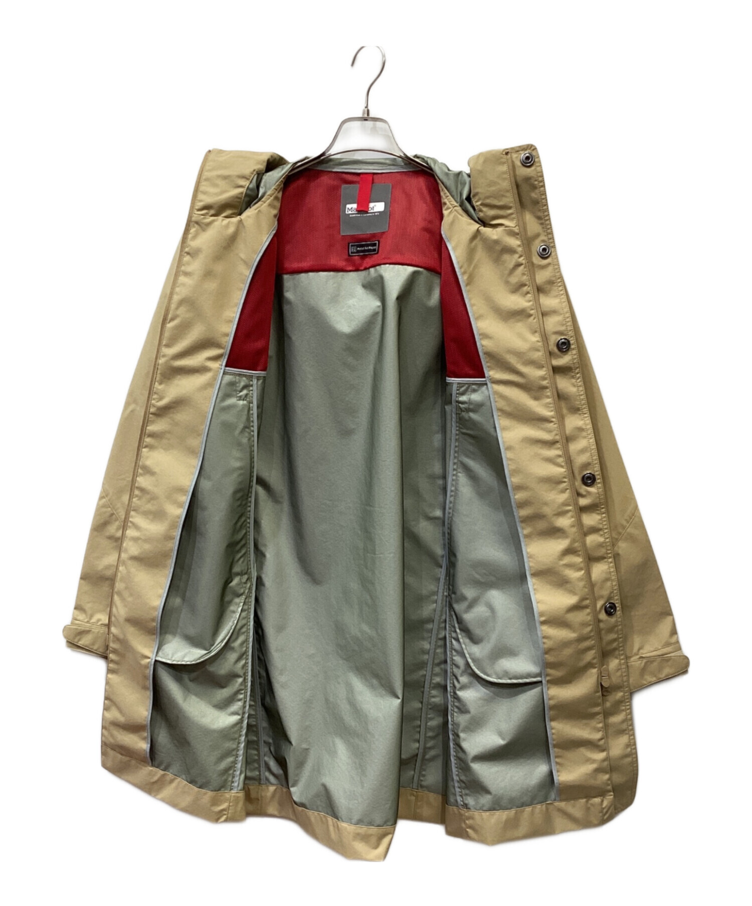 中古・古着通販】MARMOT (マーモット) マウンテンパーカー カーキ