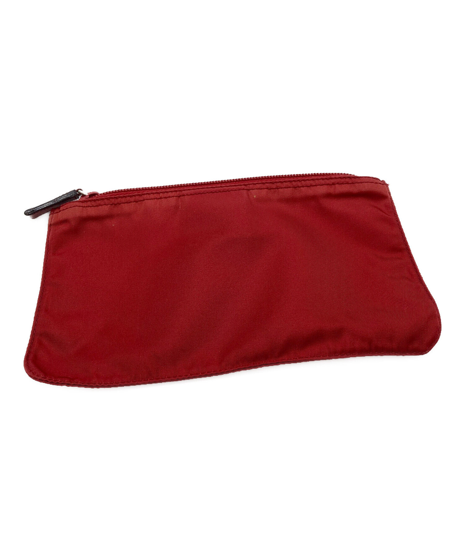 【新品未使用】プラダ ナイロンポーチ カラー TABACCO 中古・古着通販】PRADA (プラダ) ナイロン ポーチ レッド｜ブランド