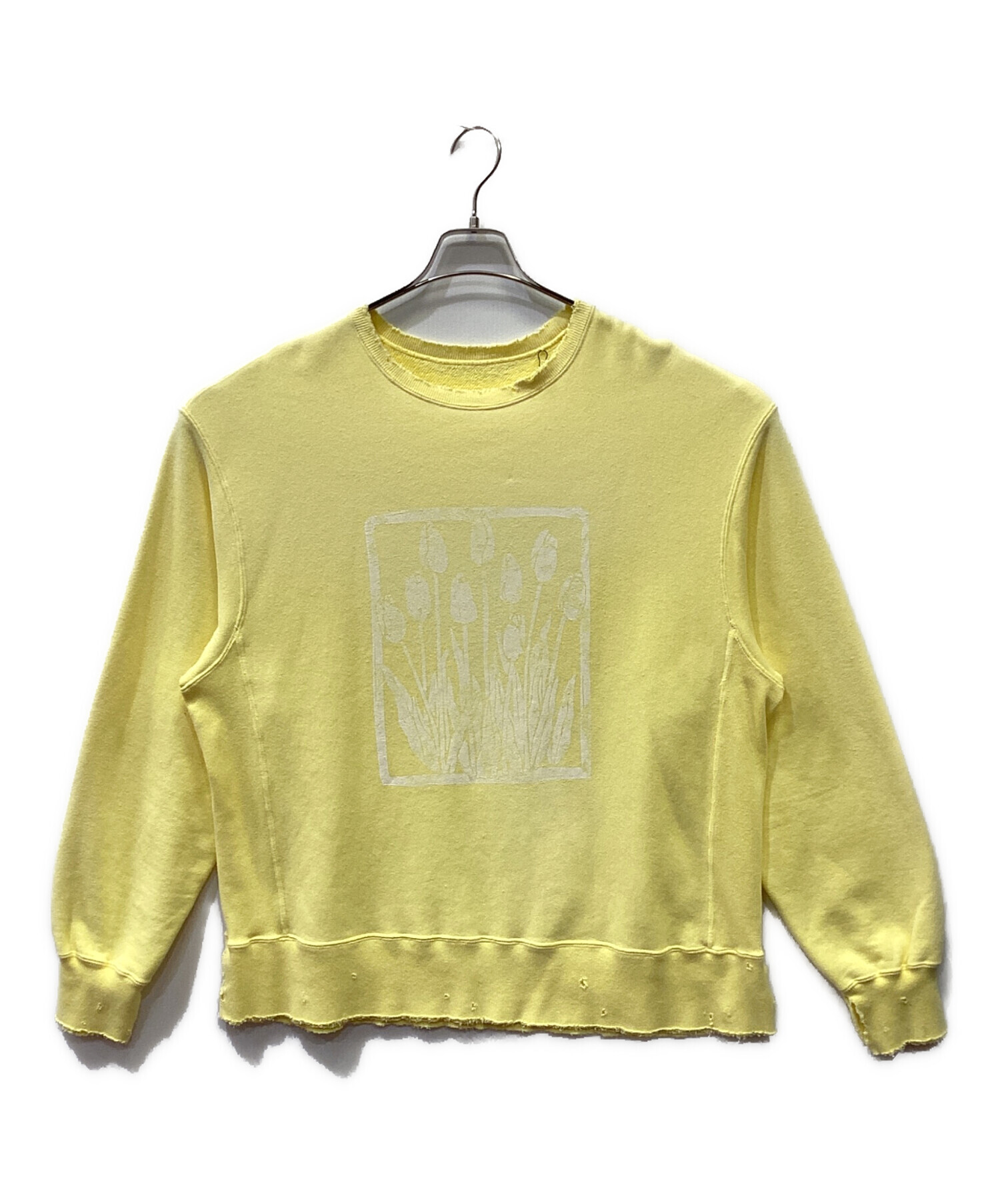 中古・古着通販】ANCELLM (アンセルム) スウェット イエロー サイズ:1 