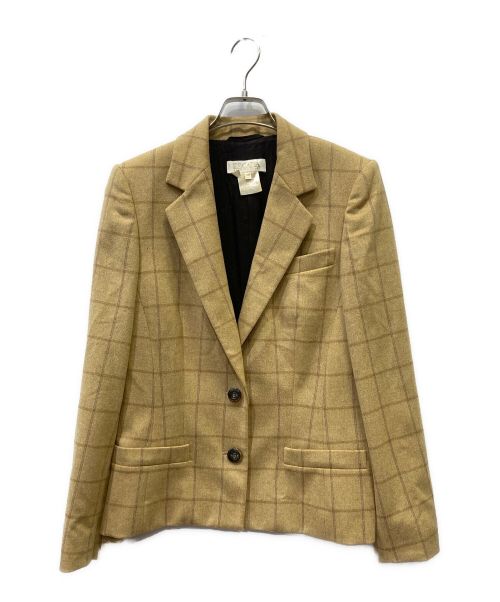中古・古着通販】ESCADA (エスカーダ) ジャケット ベージュ サイズ:38