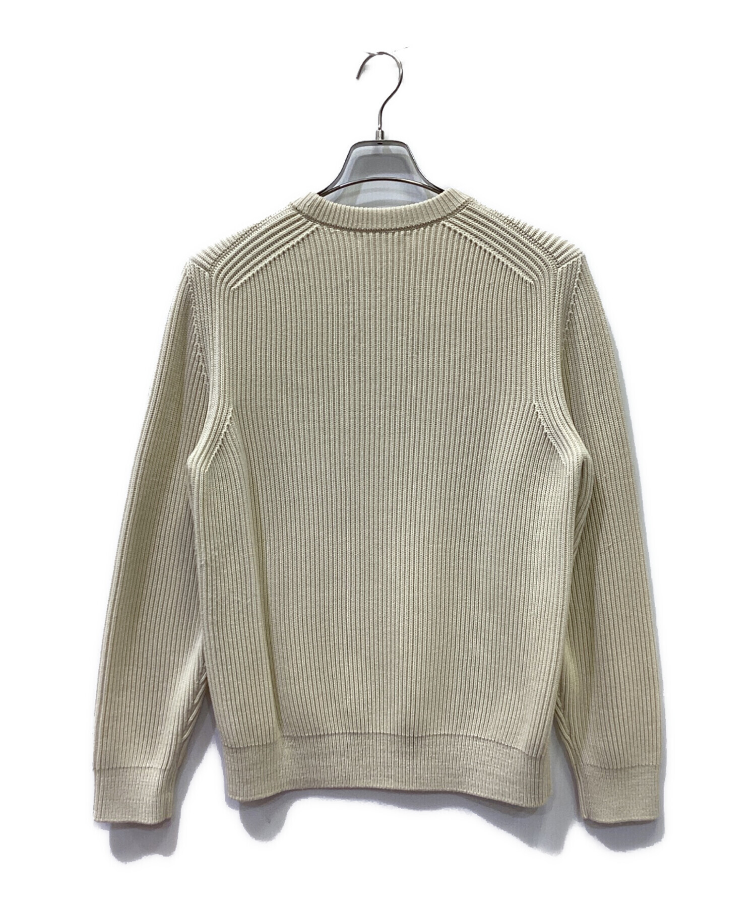 【新品未使用】AURALEE オーラリー ユニセックス メッシュニット 3 中古・古着通販】AURALEE (オーラリー) ウールニット ベージュ サイズ