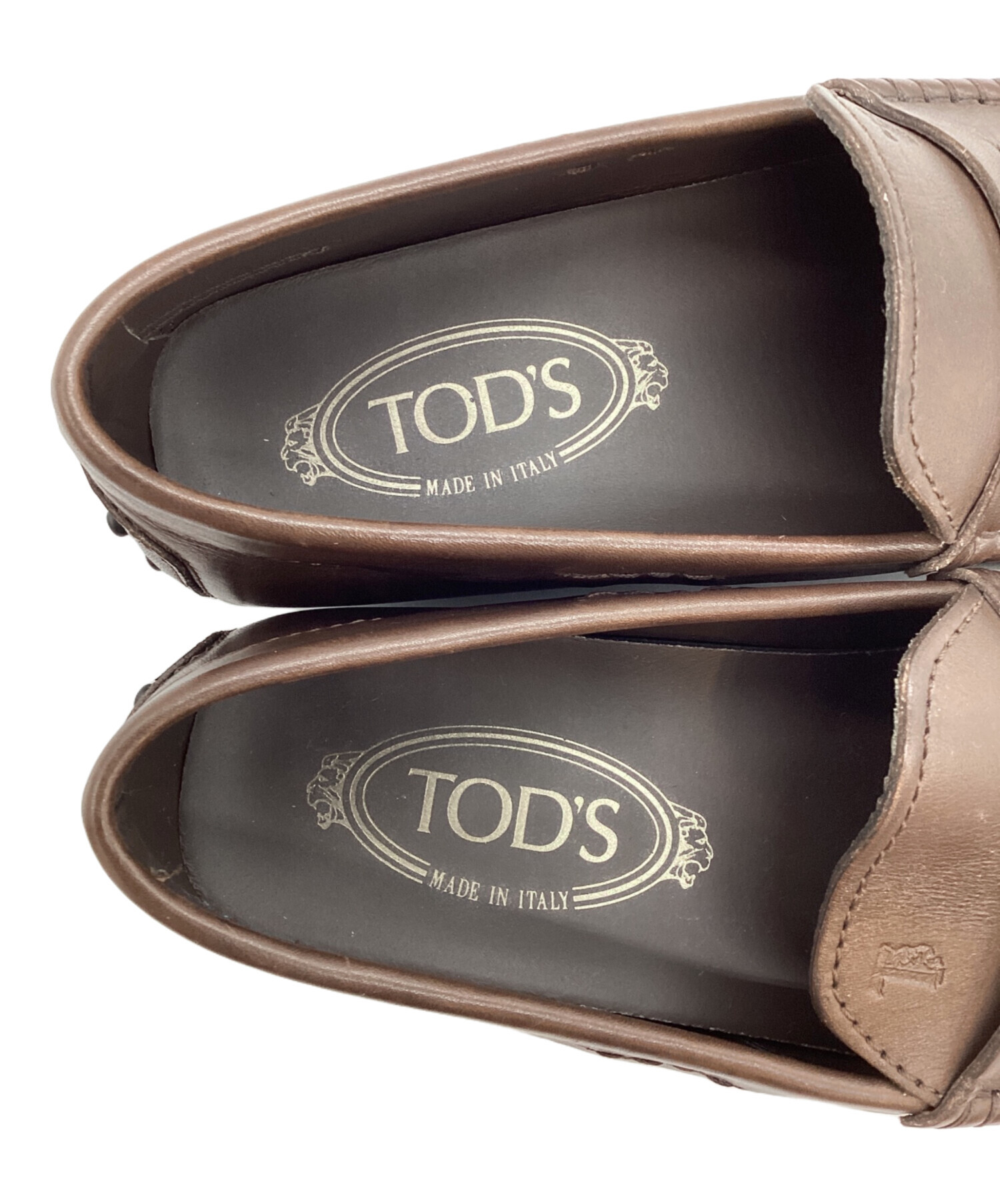 中古・古着通販】TOD'S (トッズ) ドライビングシューズ ブラウン