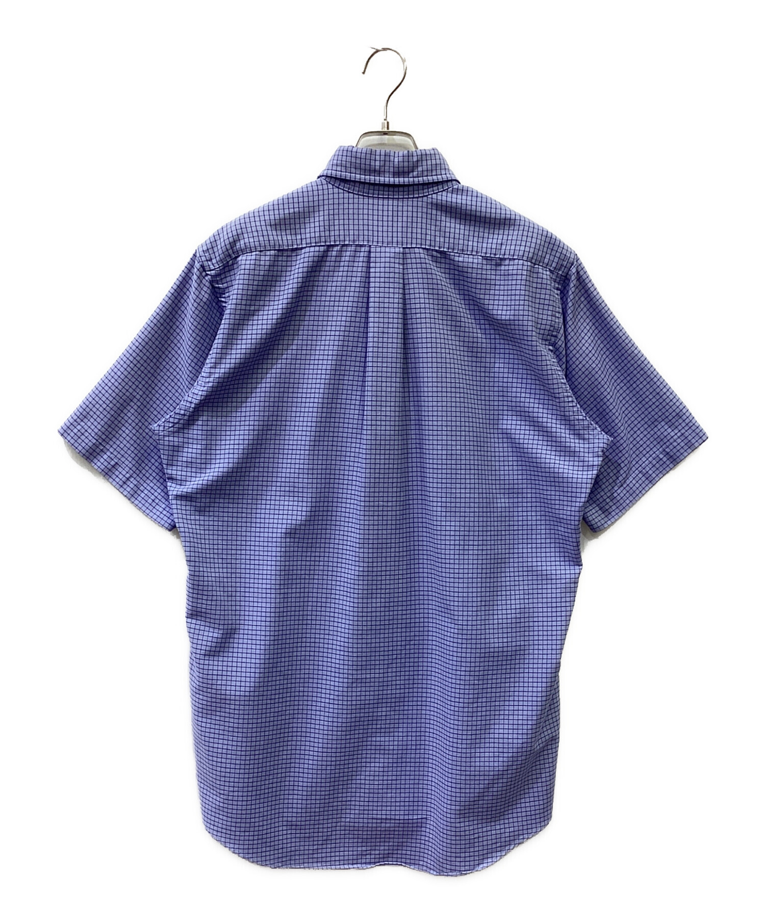 中古・古着通販】L.L.Bean (エルエルビーン) チェック柄半袖BDシャツ 