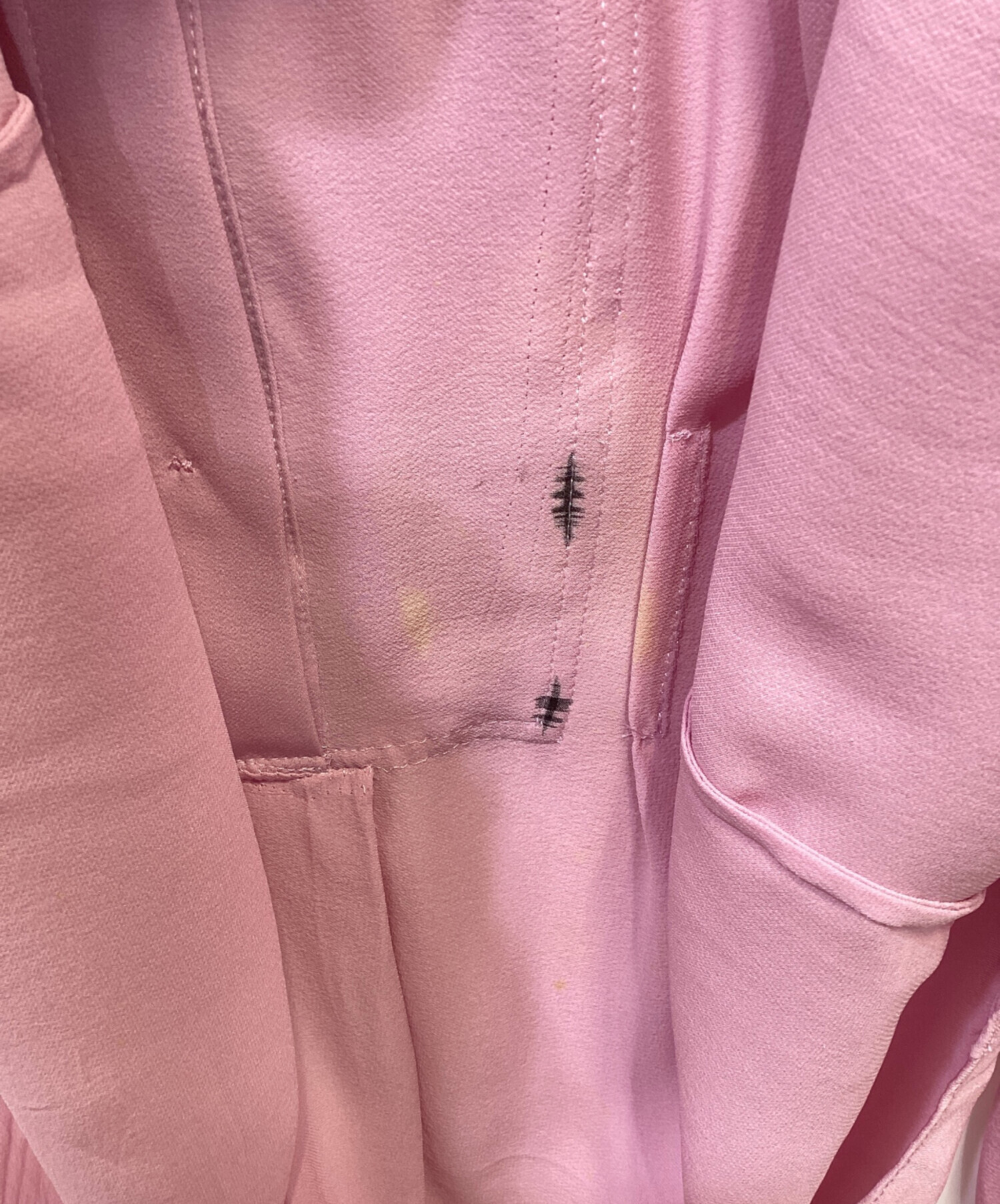 中古・古着通販】GUCCI (グッチ) シルクシャツ ピンク サイズ:38