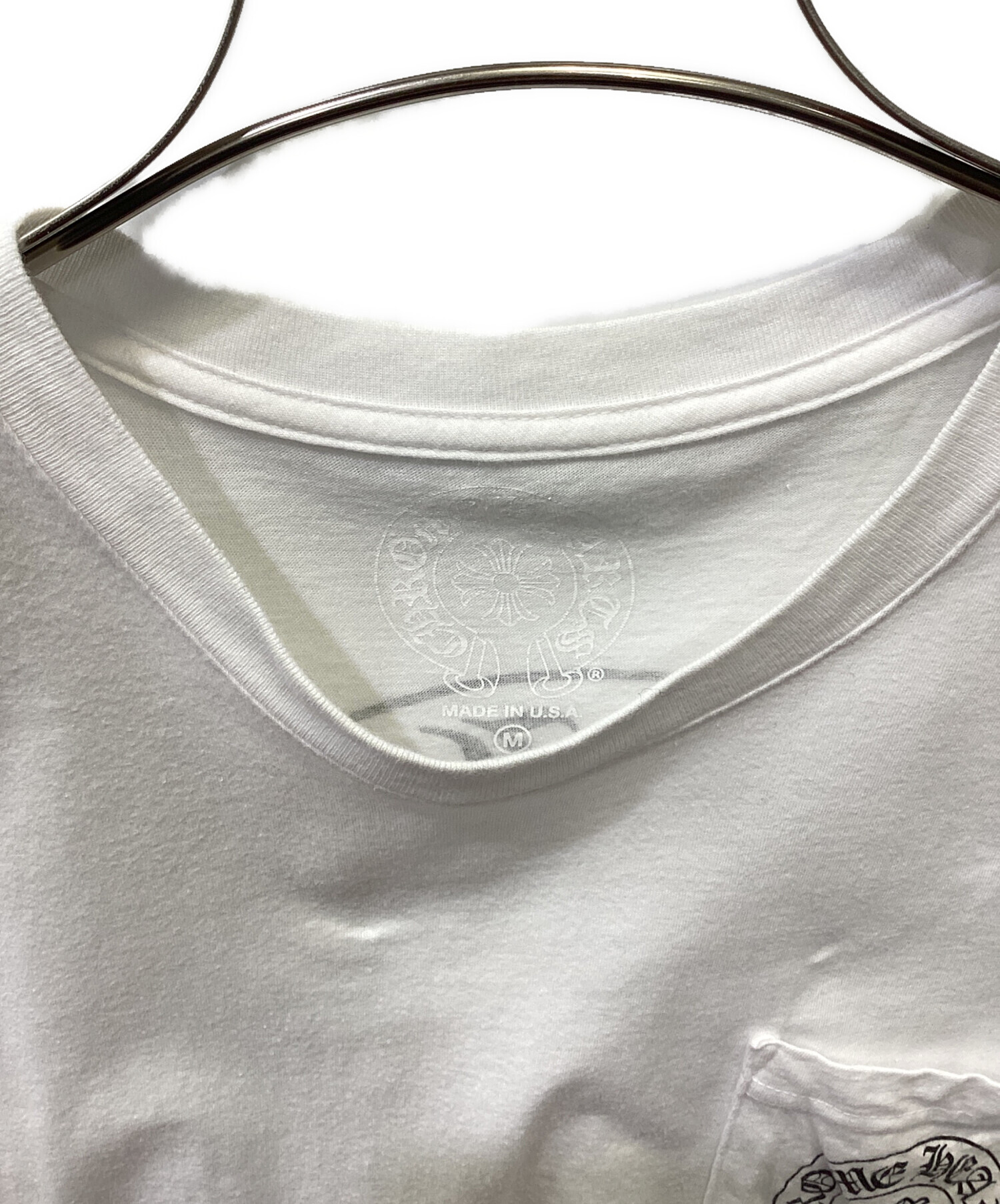 中古・古着通販】CHROME HEARTS (クロムハーツ) Tシャツ ホワイト