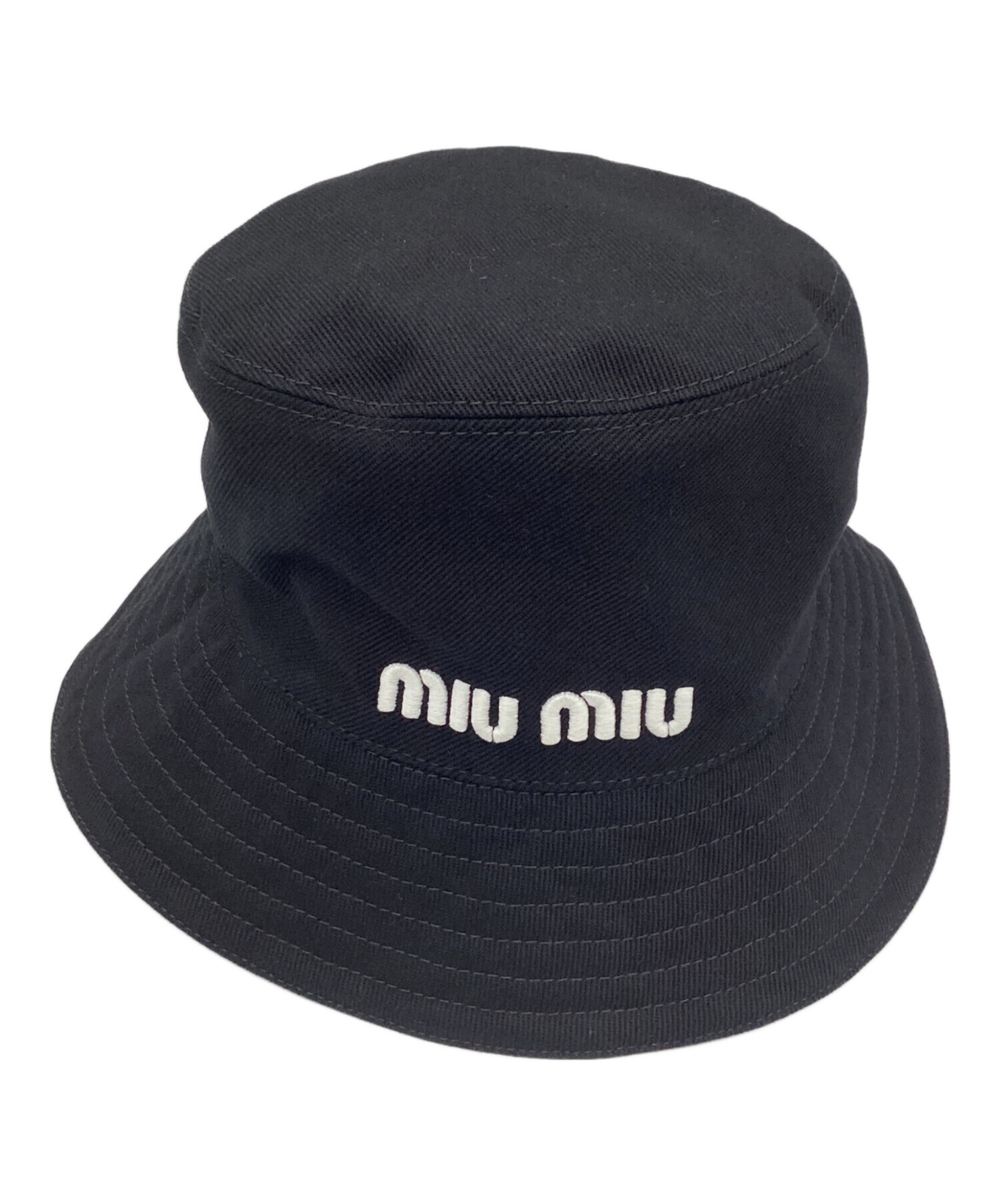 中古・古着通販】MIU MIU (ミュウミュウ) バケットハット 中古・古着通販】MIU MIU (ミュウミュウ) バケットハット