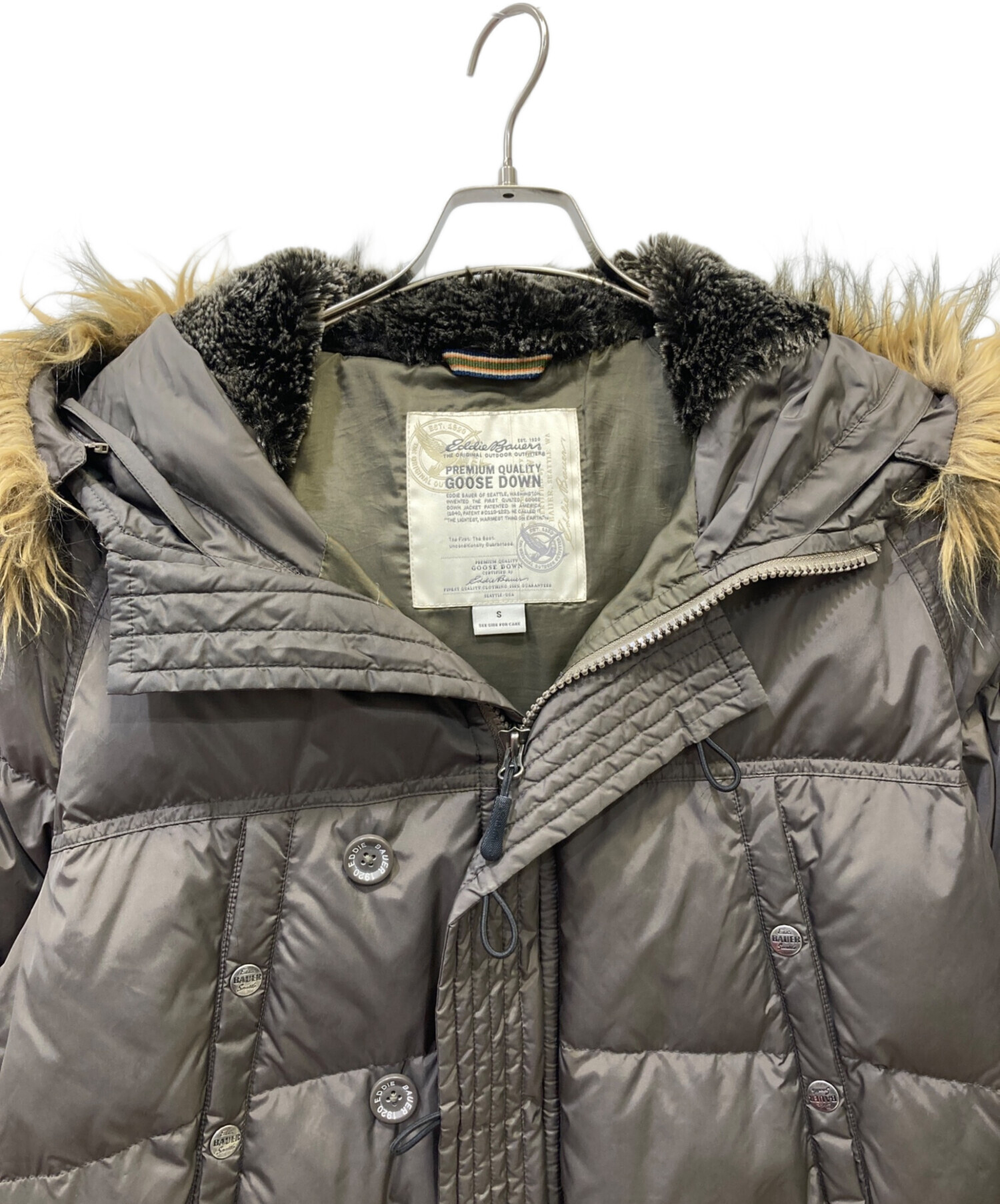 中古・古着通販】Eddie Bauer (エディーバウアー) グースダウンコート