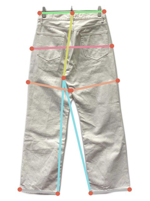中古・古着通販】AURALEE (オーラリー) HARD TWIST DENIM 5P PANTS