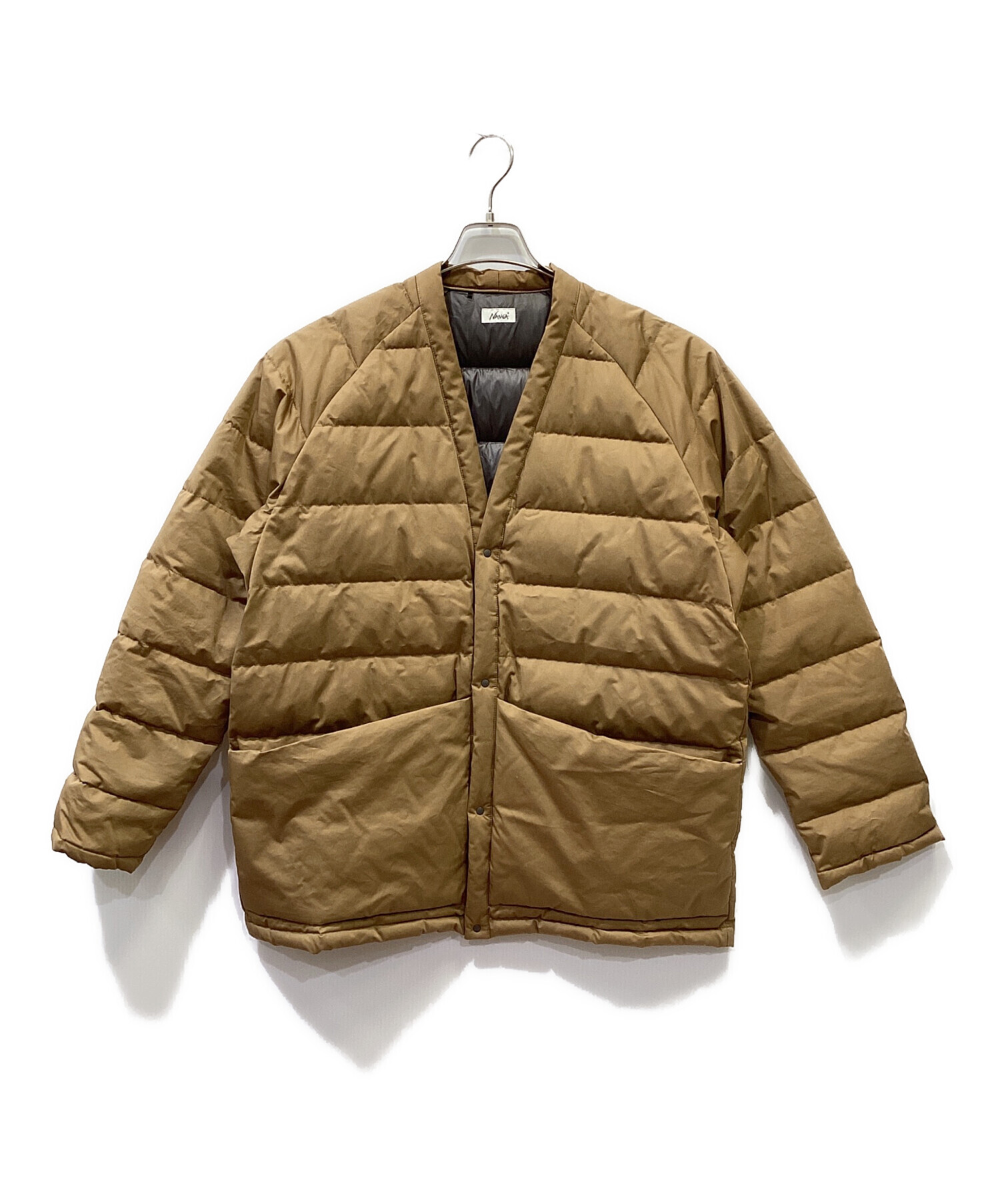 中古・古着通販】NANGA (ナンガ) コットンピーチダウンハンテン カーキ 