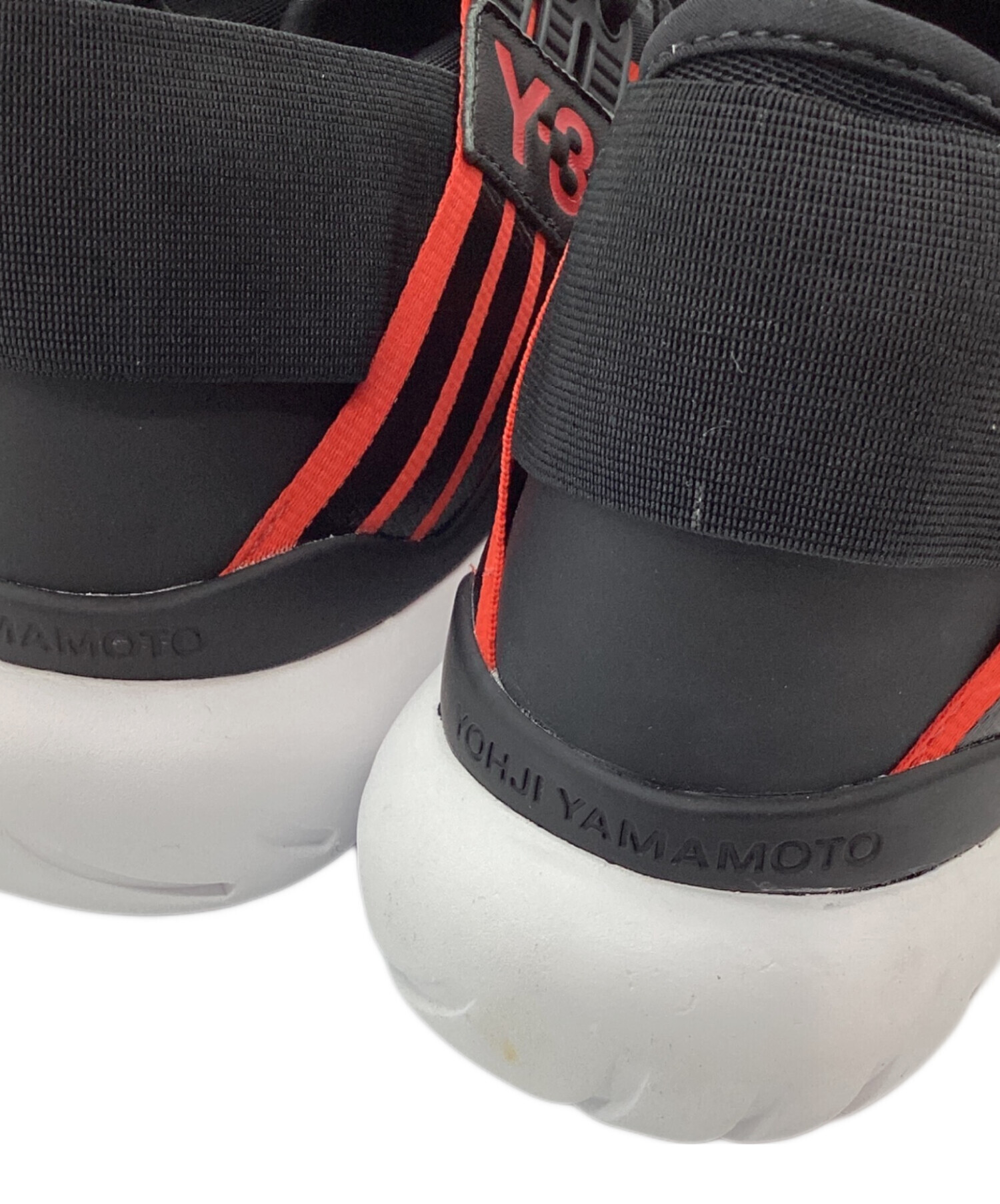 中古・古着通販】Y-3 (ワイスリー) QASA LACE ブラック×レッド サイズ 