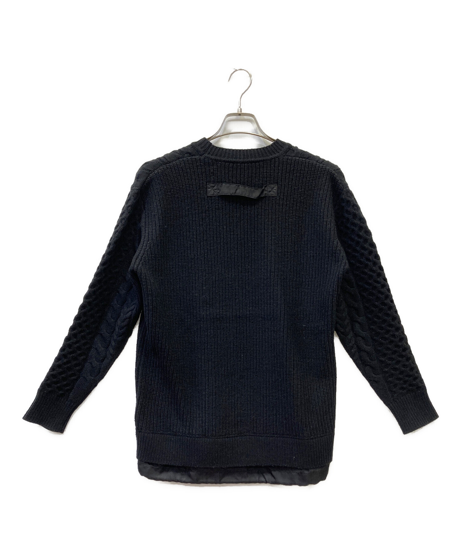 中古・古着通販】DIESEL (ディーゼル) ニット ブラック サイズ:FREE