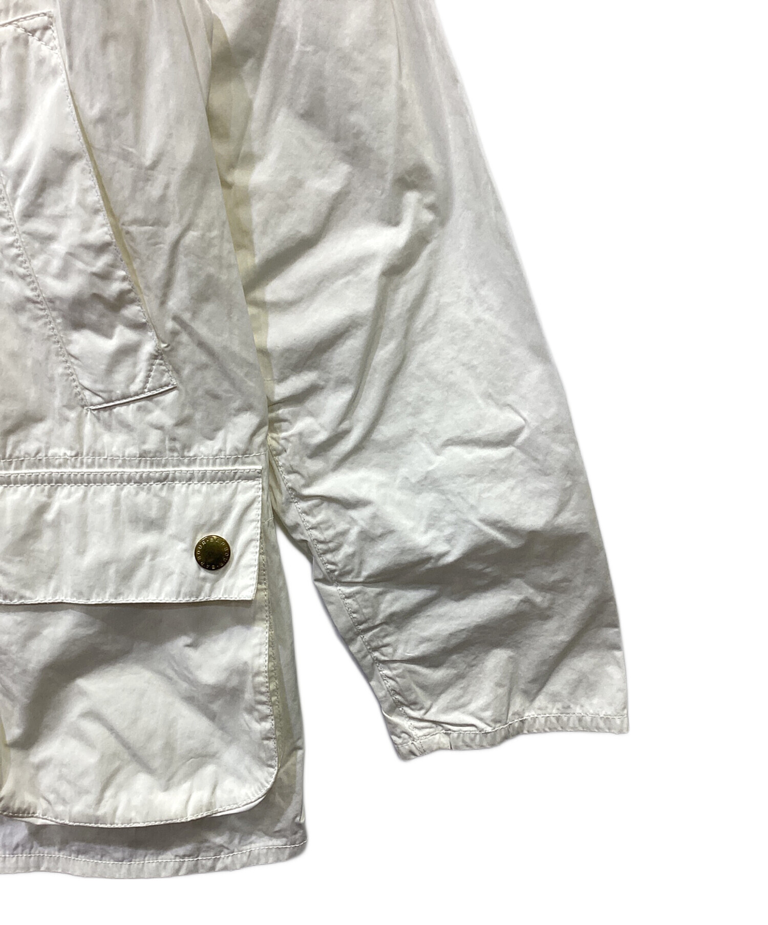 中古・古着通販】Barbour (バブアー) ジャケット ホワイト サイズ:S