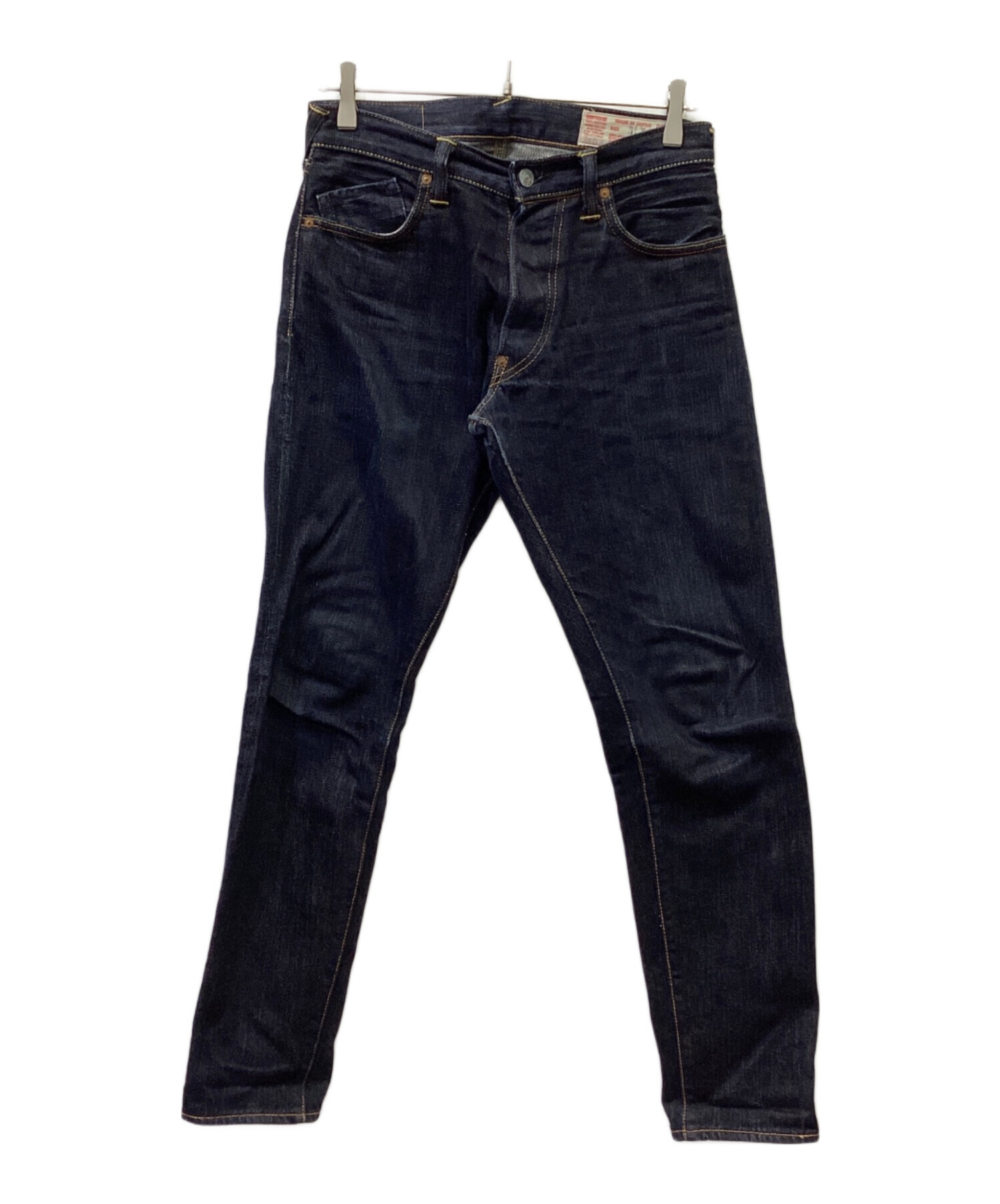 Evisu デニム パンツW30 中古・古着通販】EVISU (エビス) デニムパンツ インディゴ サイズ:78.5