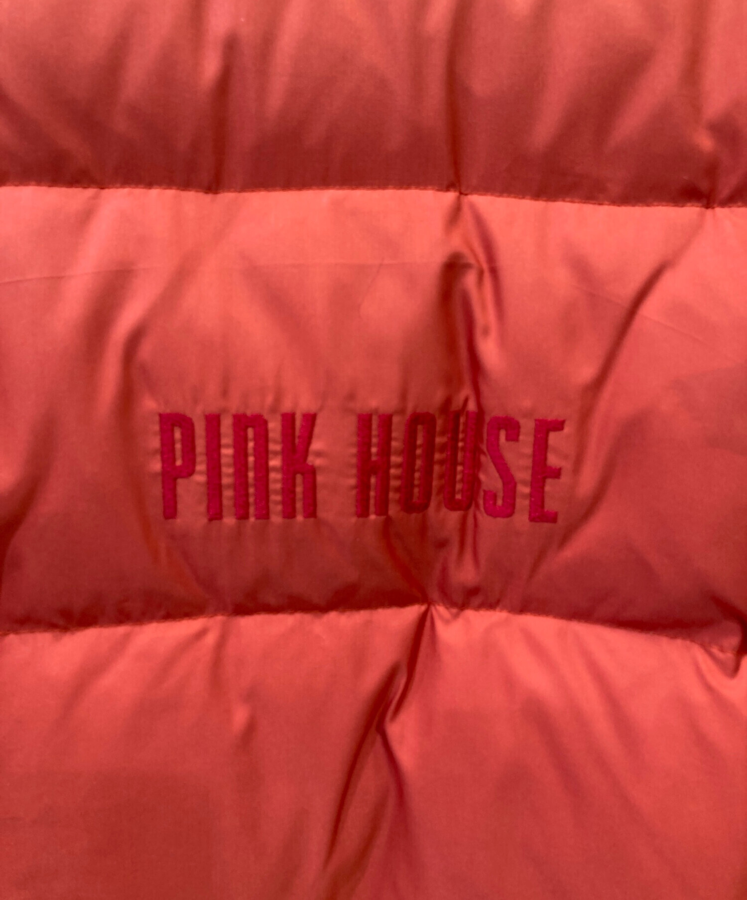 中古・古着通販】PINK HOUSE (ピンクハウス) ダウンジャケット レッド