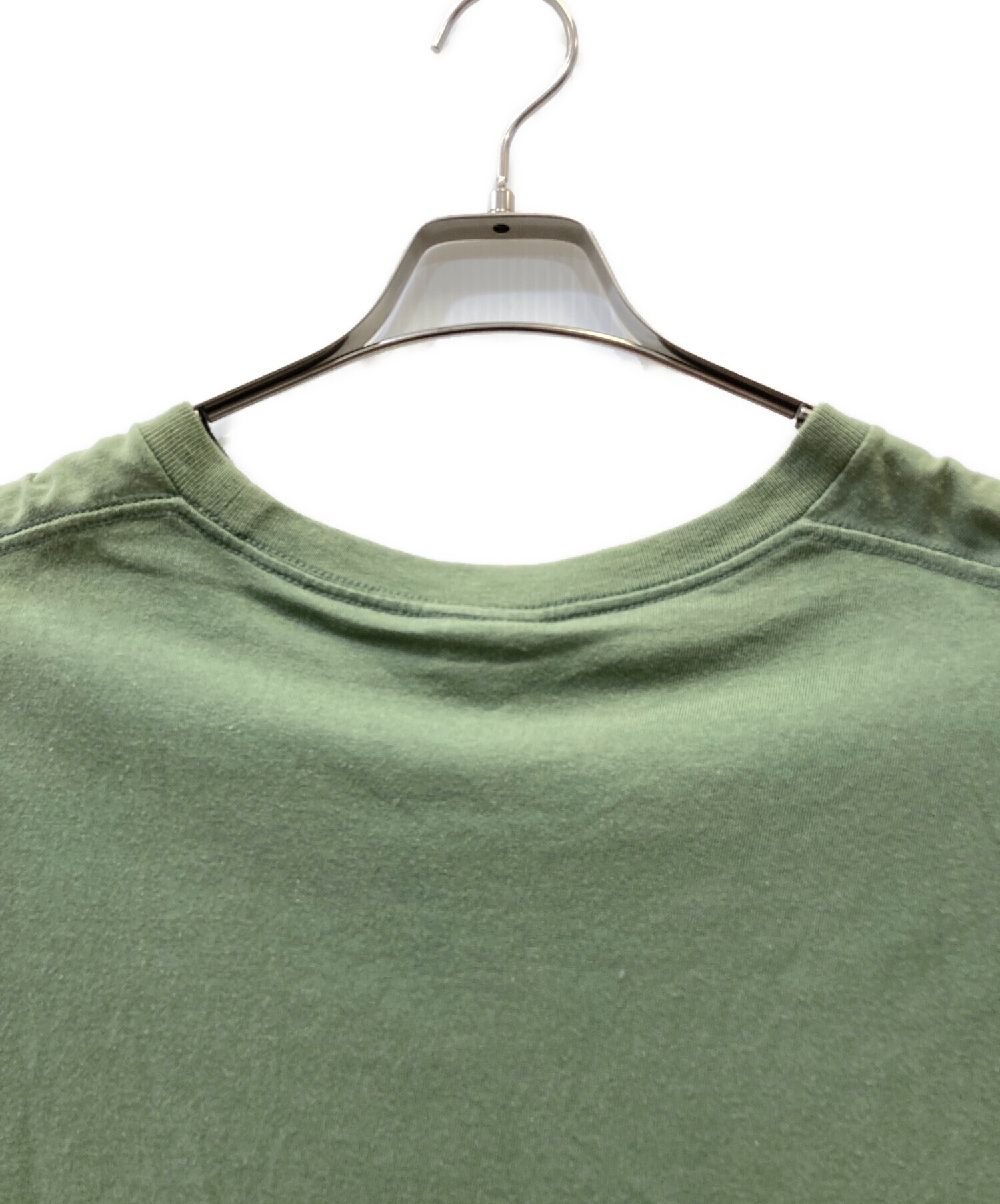 A BATHING APE Tシャツ 半袖 グリーン Landstussy 中古・古着通販】A BATHING APE (アベイシングエイプ) 半袖Tシャツ