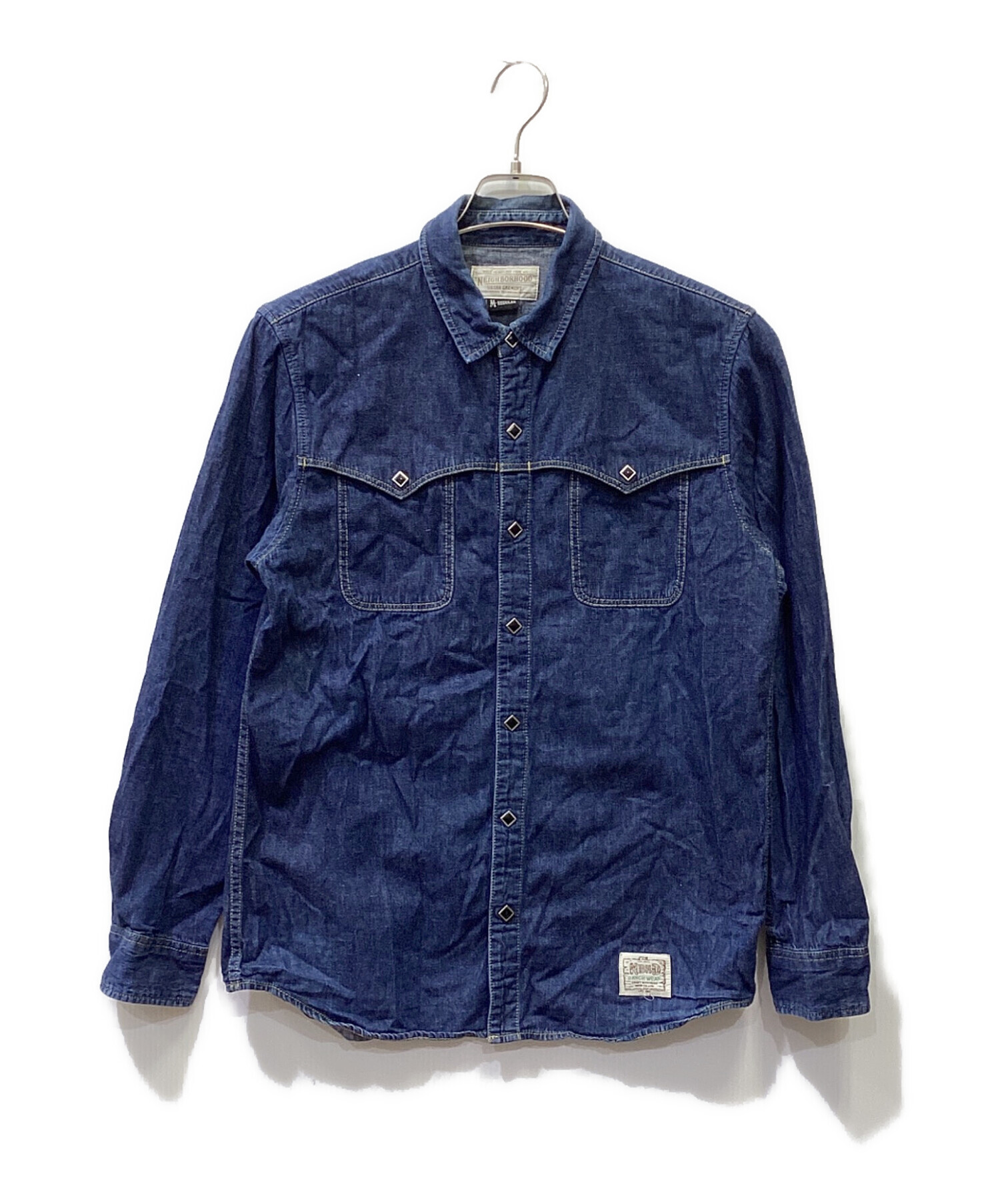 ほぼ未使用‼️neighborhood デニムシャツ　212YTNH-SHM01 ほぼ未使用‼️neighborhood デニムシャツ 212YTNH-SHM01 中古・古着